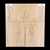 Blister Quilted Maple Drop Top with Color Streaks - 002