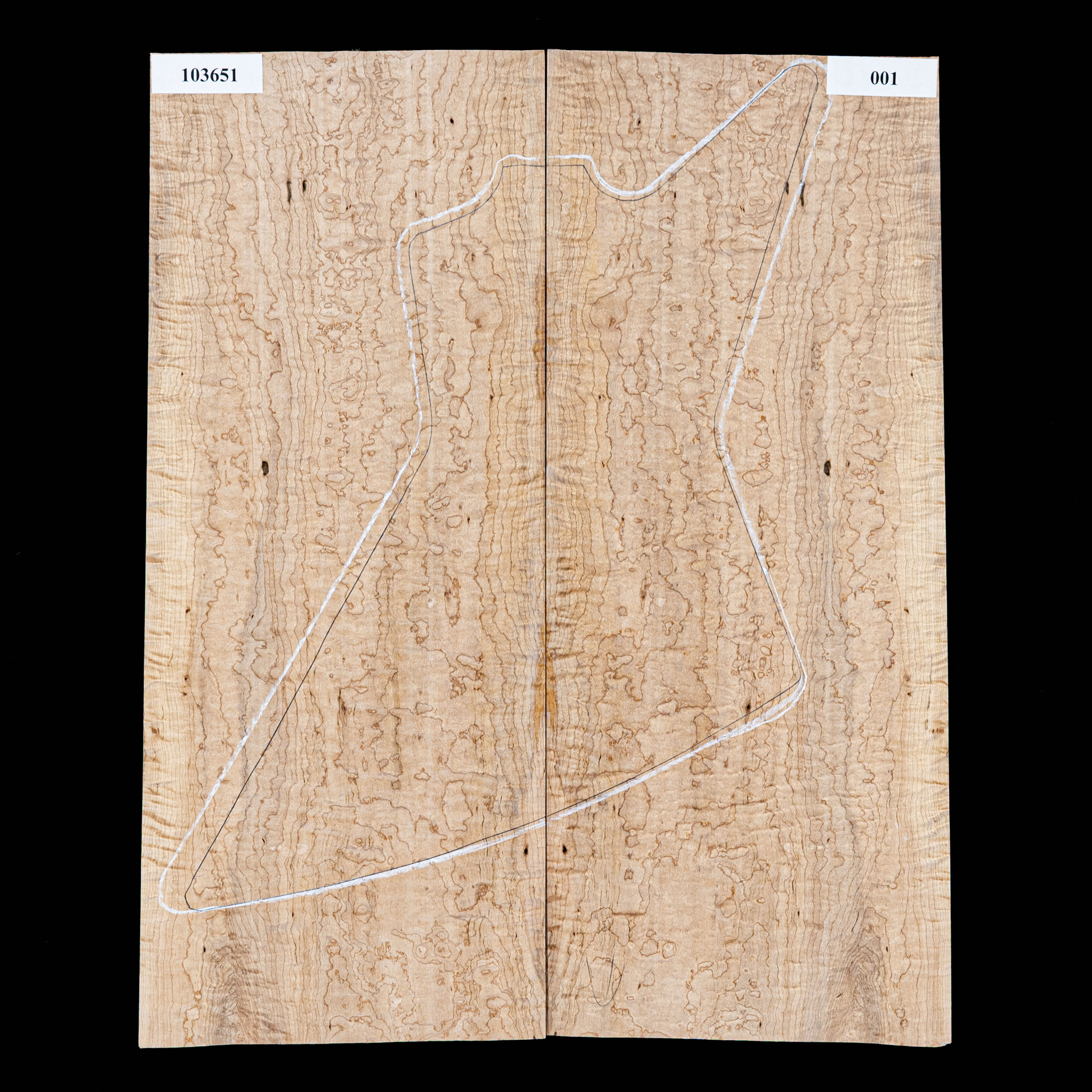 Blister Quilted Maple Oversize Drop Top with Color Streaks - 001