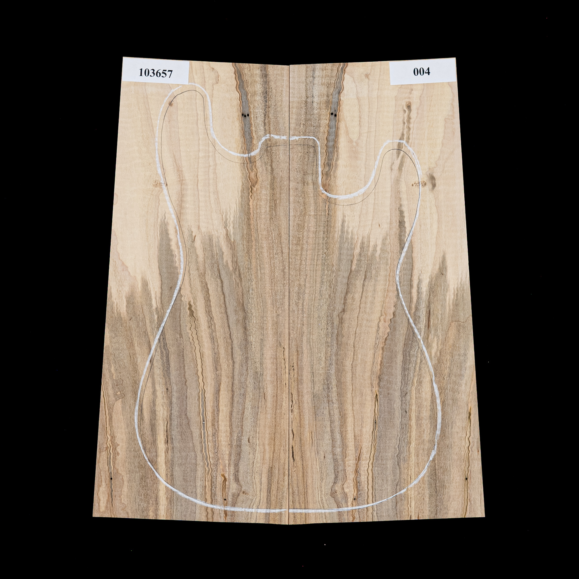 Flame Ambrosia Red Maple Laminated Top - 004