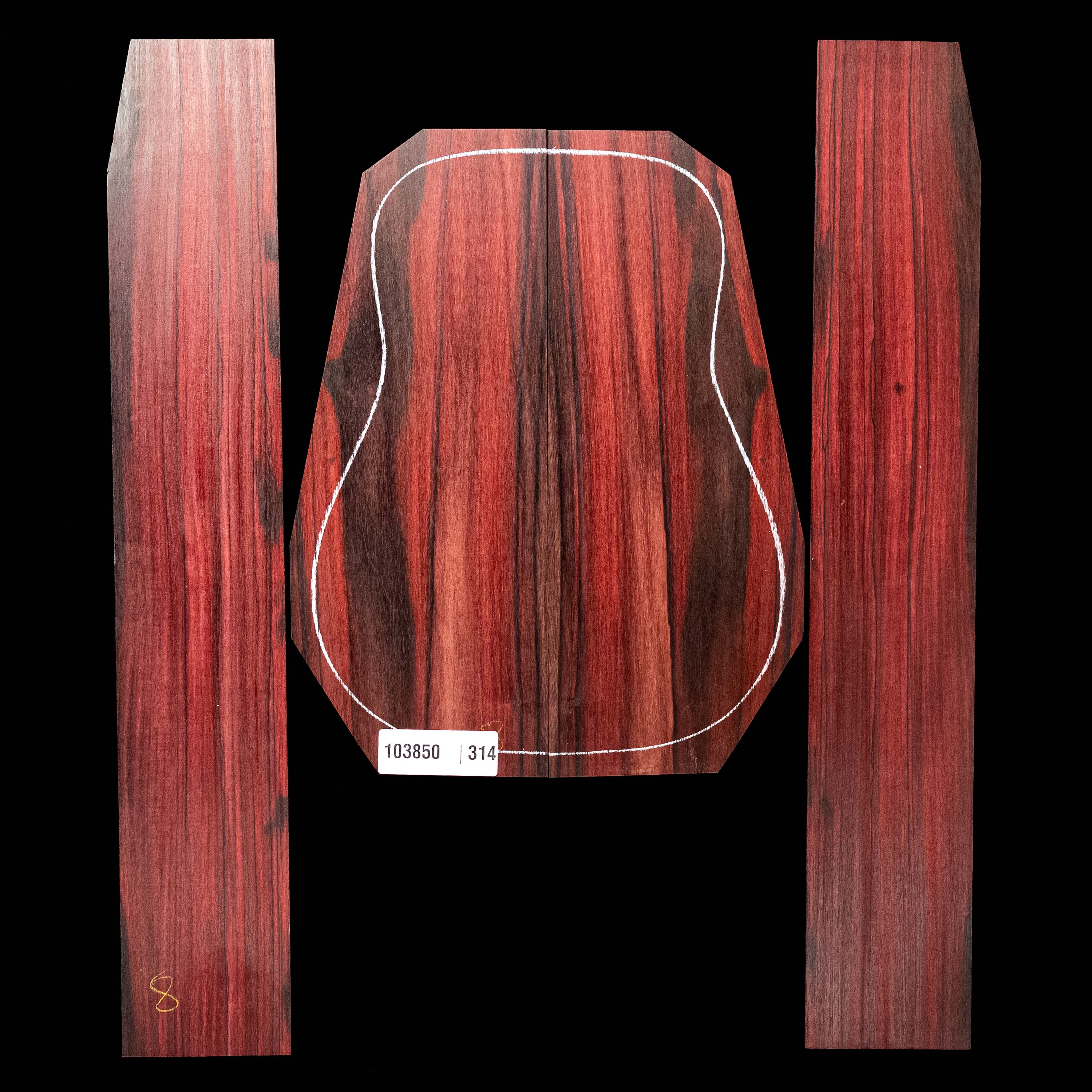 Bois de Rose Back + Side Set - 314