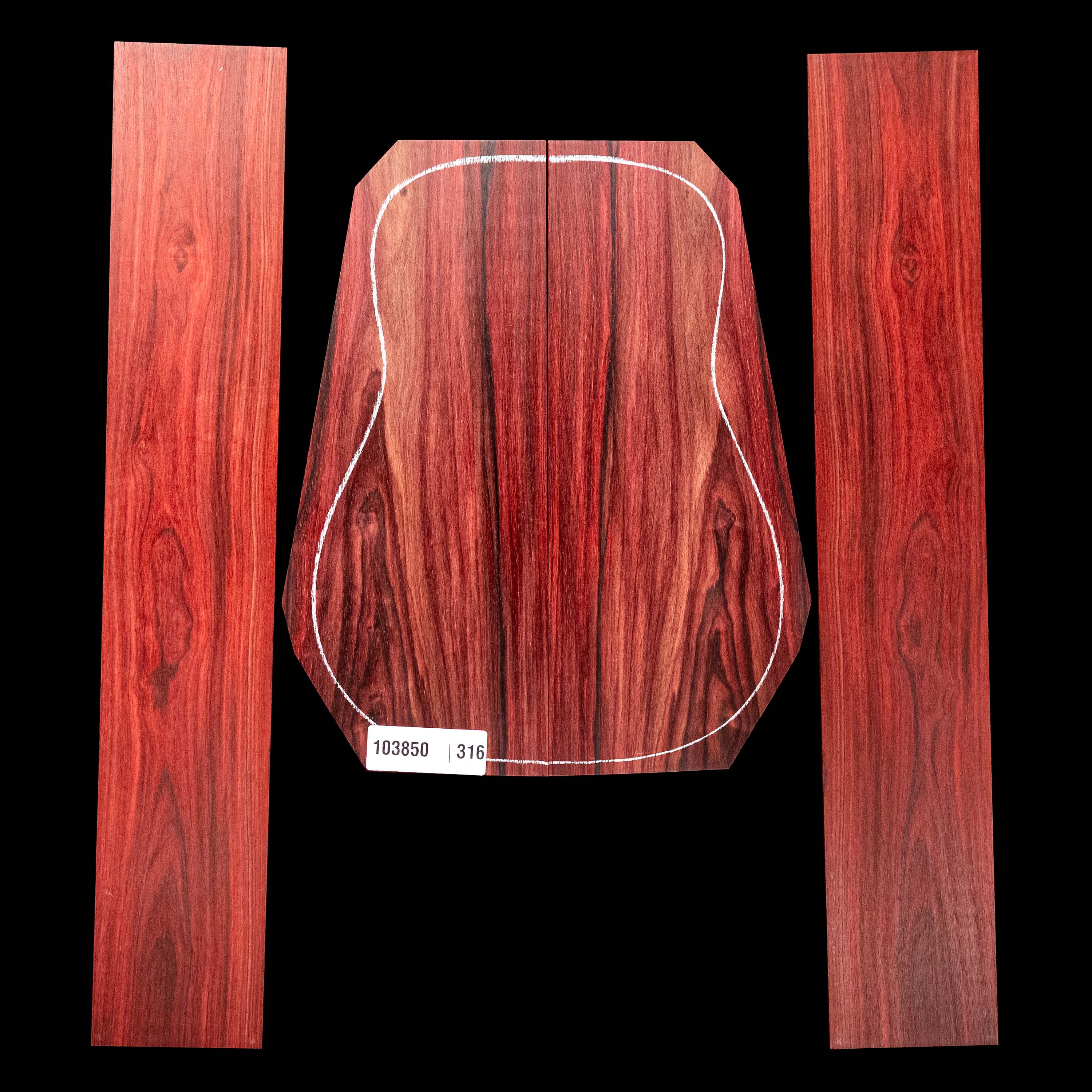 Bois de Rose Back + Side Set - 316