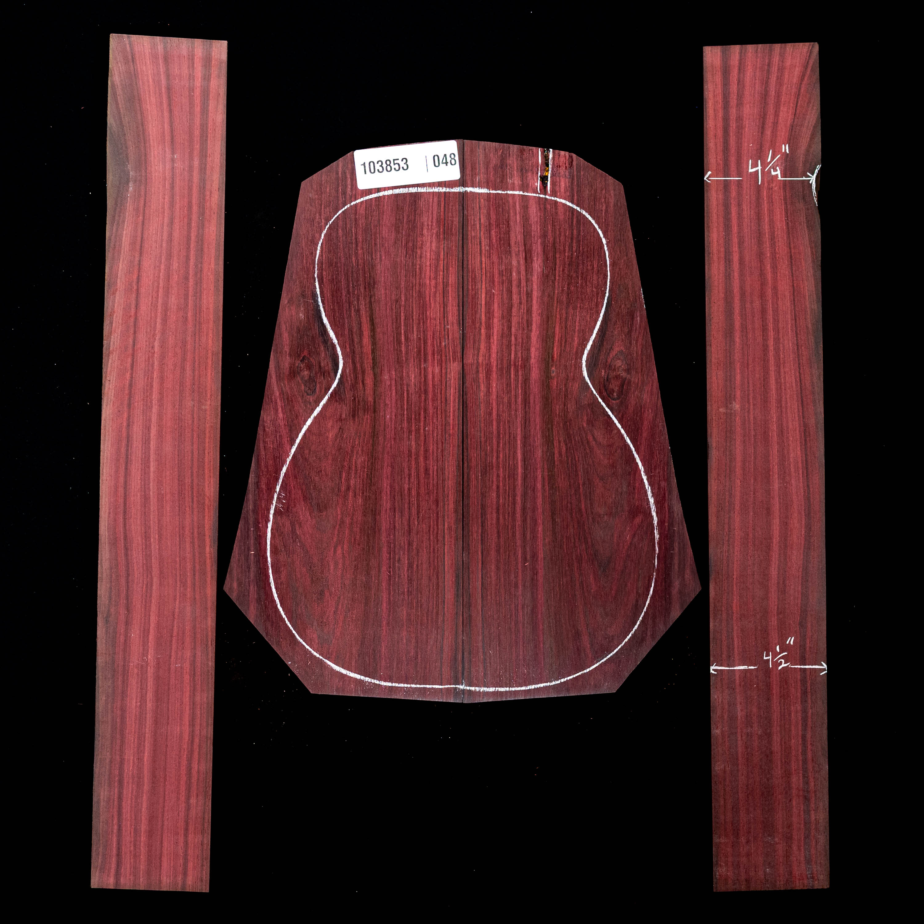 Bois de Rose Back + Side Set - 048