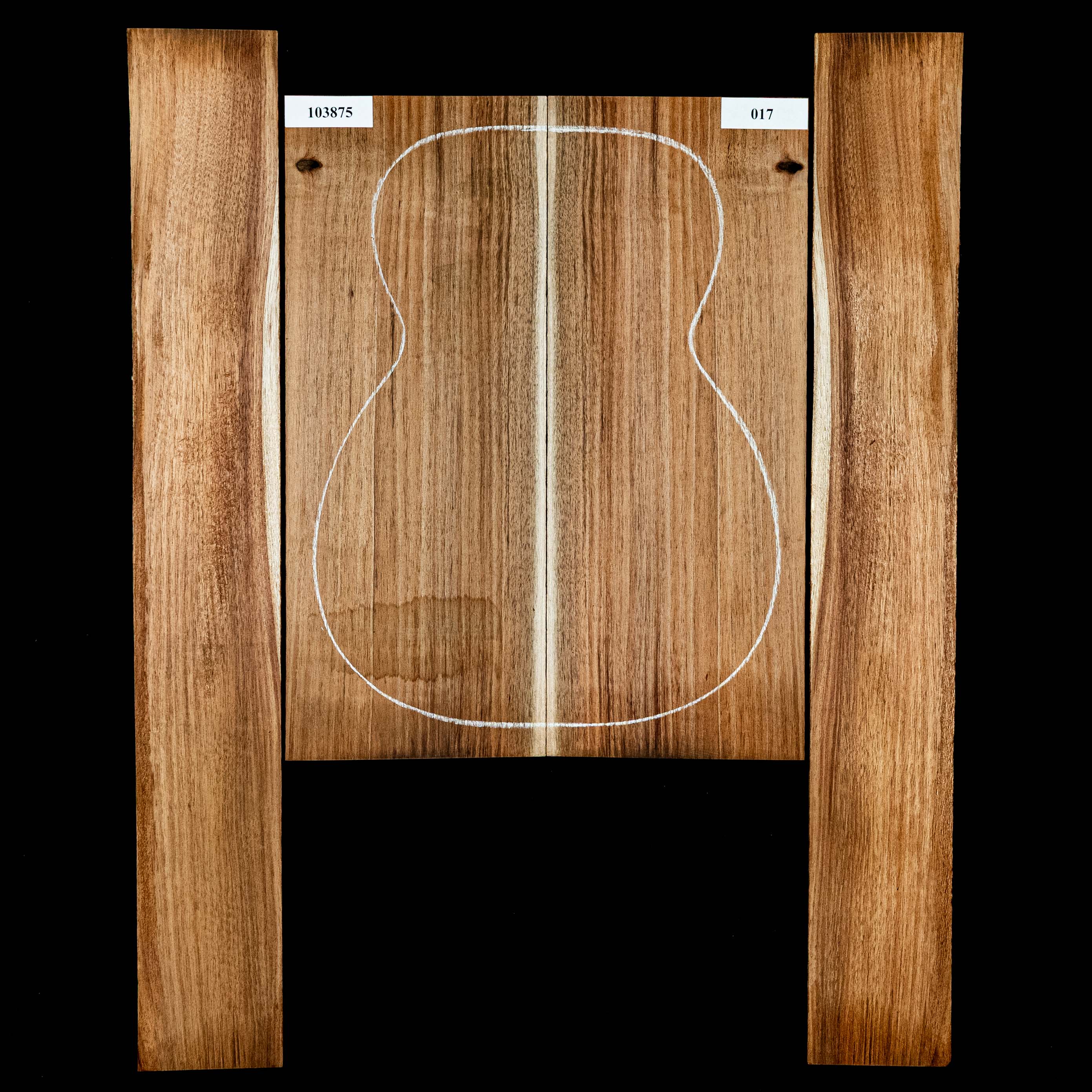 Tasmanian Blackwood Back + Side Set - 017 - StewMac