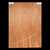 Ribbon Figured African Mahogany Body Blank, 1-Piece   (16 lb) - 030