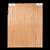 Ribbon Figured African Mahogany Body Blank, 1-Piece (9 lb) - 036