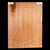 Ribbon Figured African Mahogany Body Blank, 1-Piece   (12.4 lb) - 007