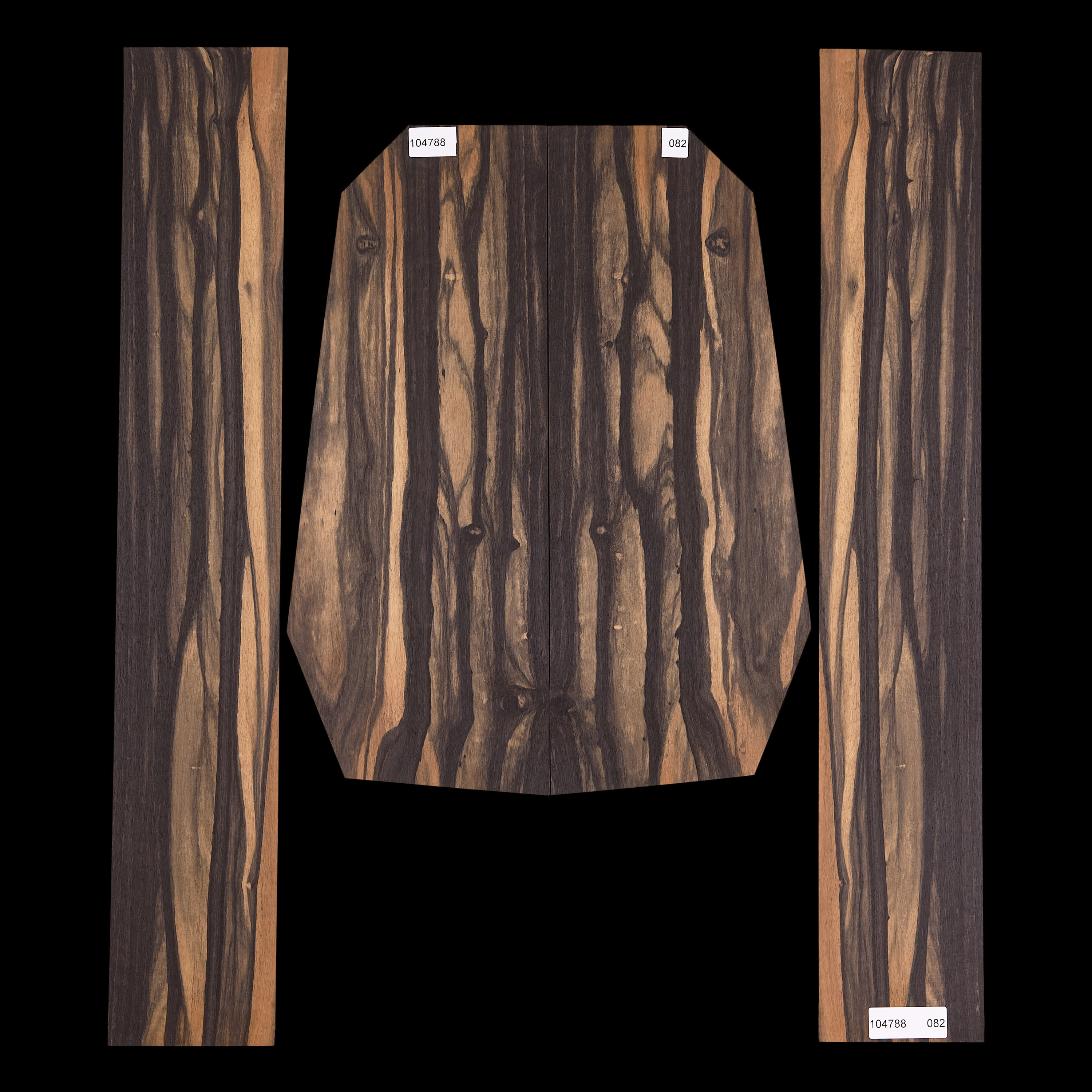 Crelicam Ebony Back + Side Set - 082