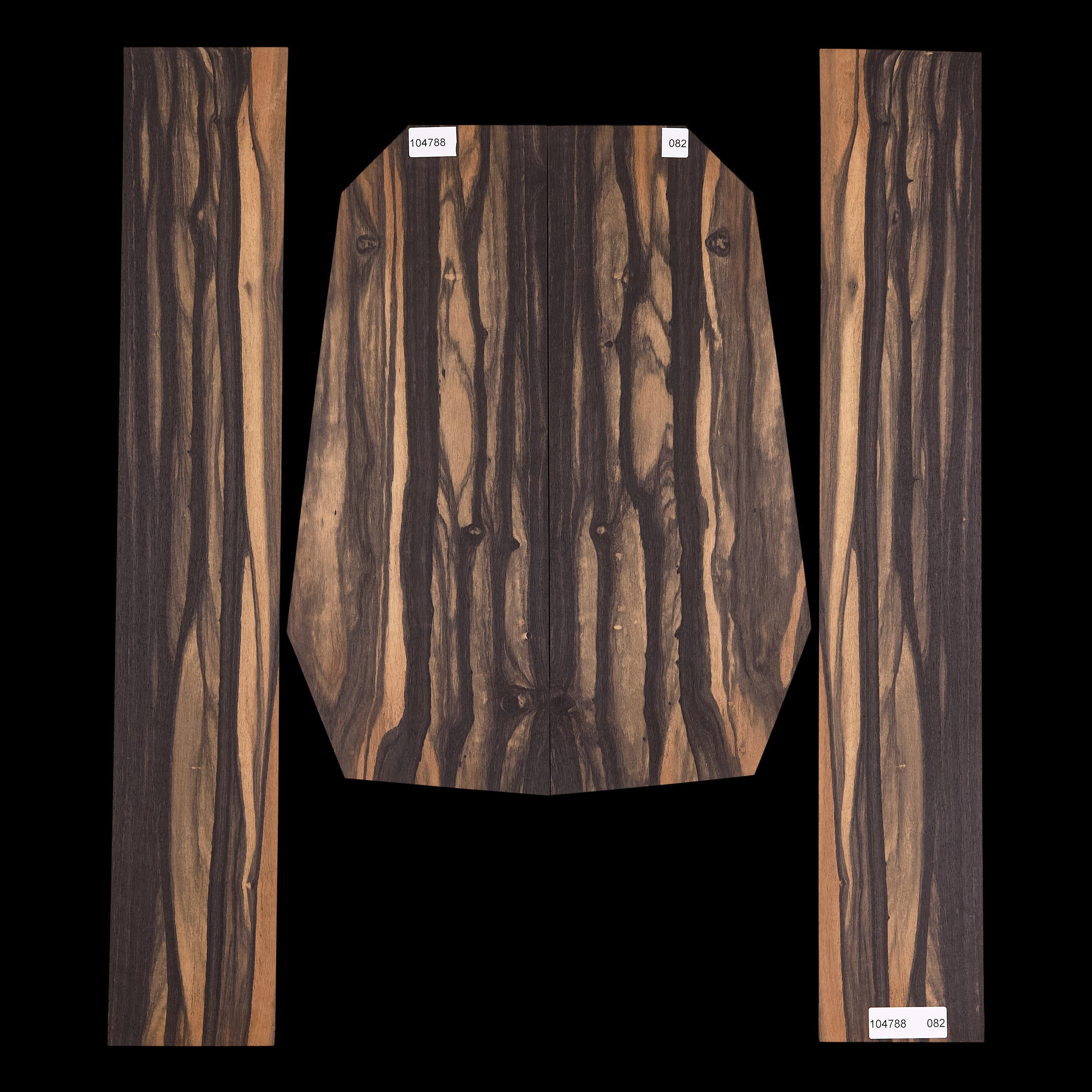 Crelicam Ebony Back + Side Set - 082