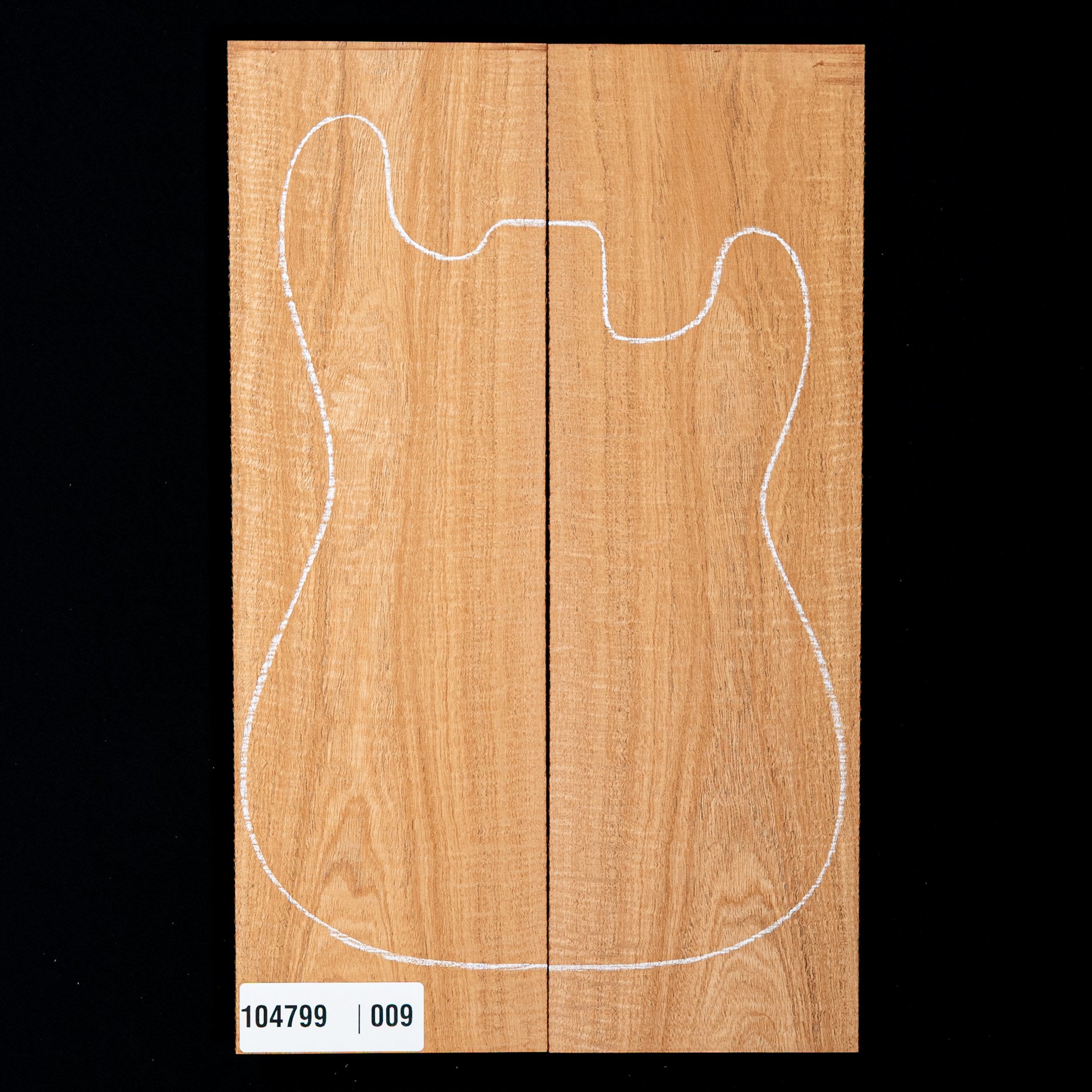 Fiddleback Honduran Mahogany Drop Top - 009