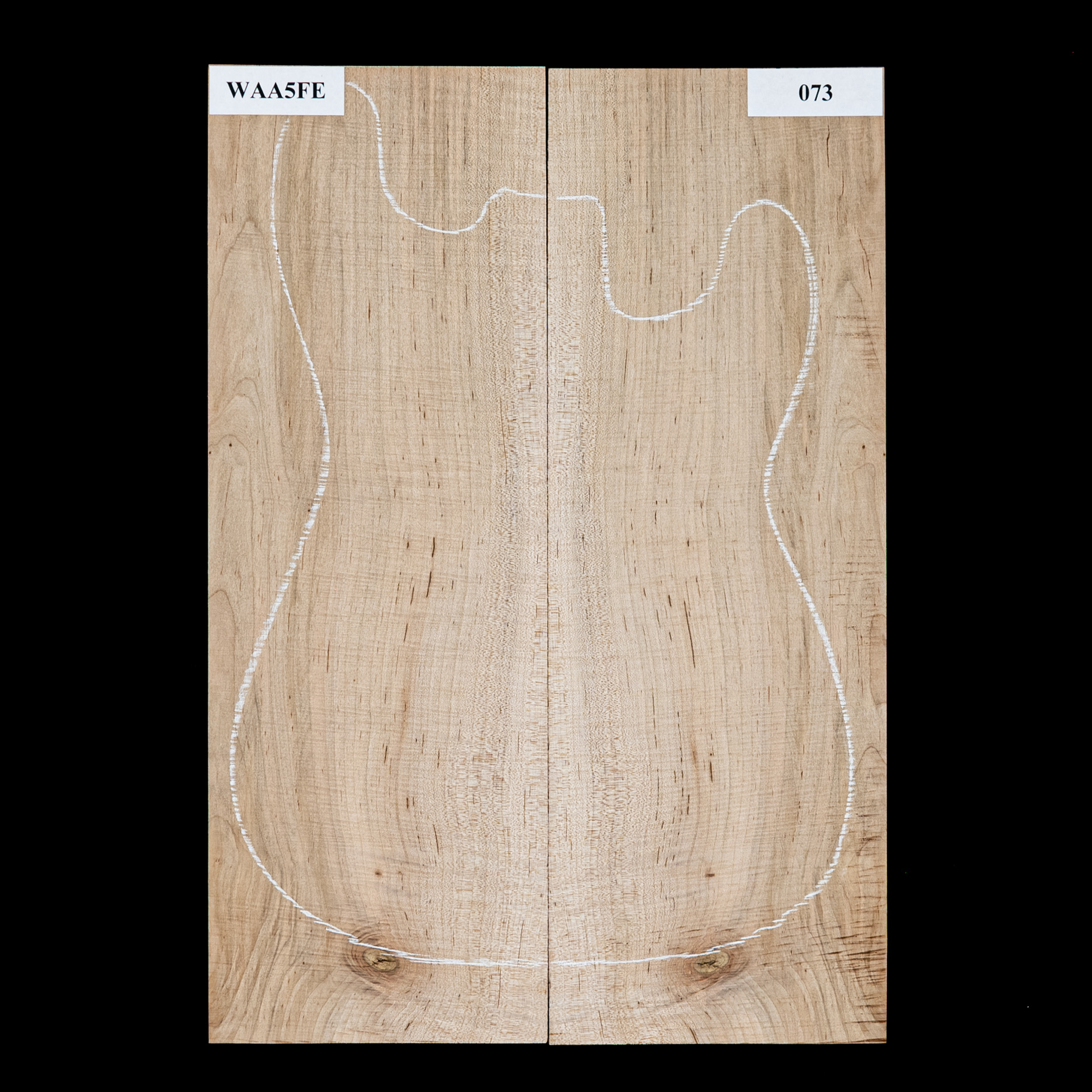 Flame Ambrosia Maple Carved Top For Electric - 073
