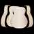 WoodStax Flame Maple OM Guitar Kit, Bolt-on Neck - 113