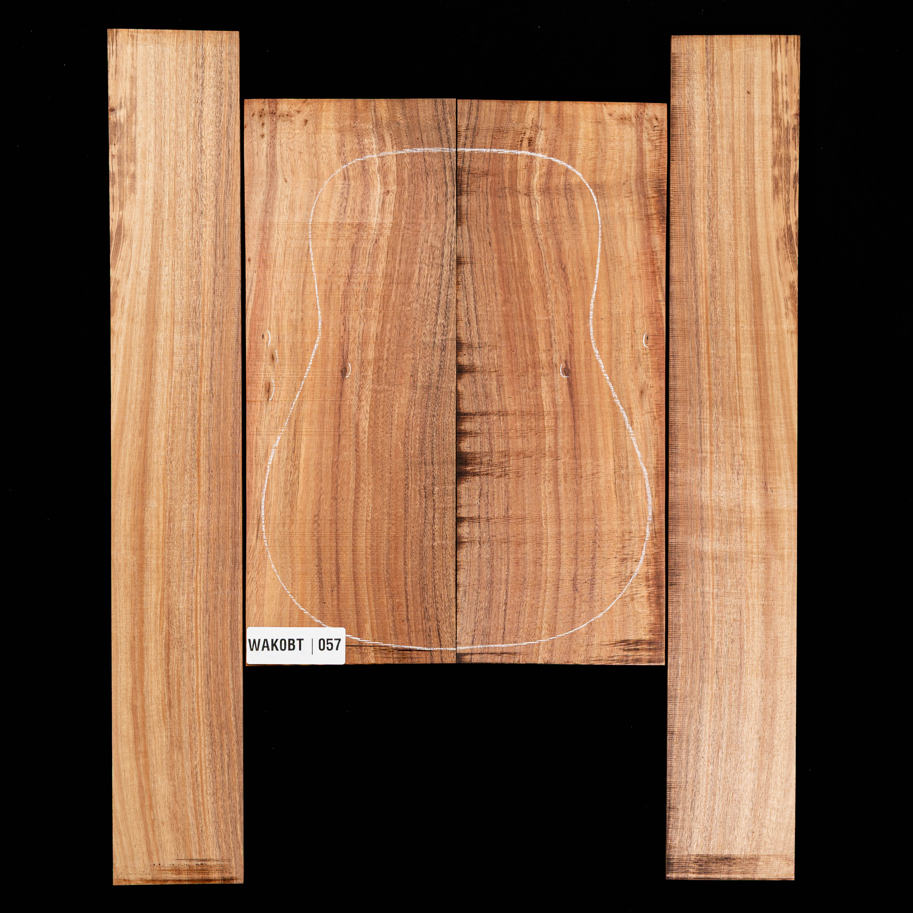 Koa Back + Side Set - 057