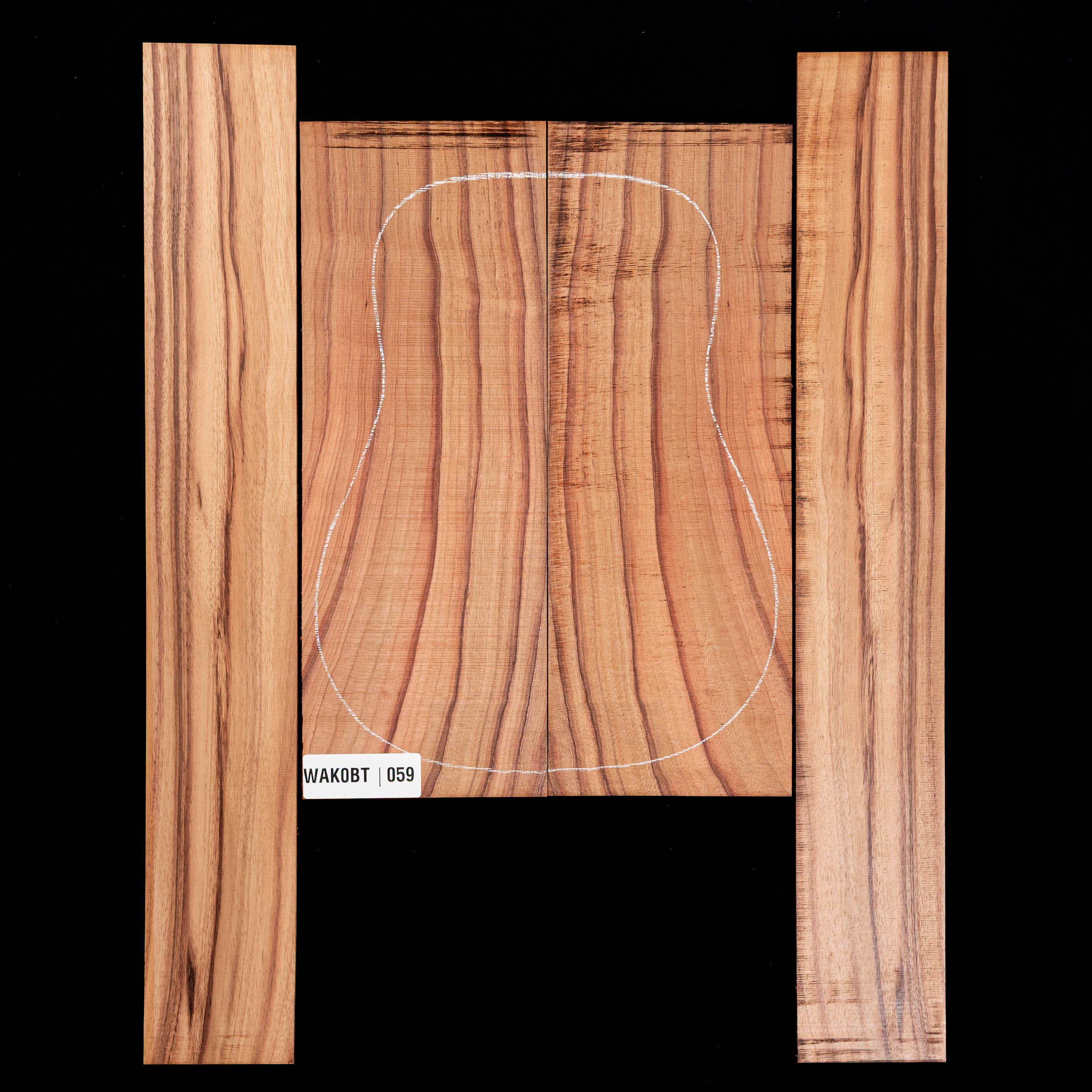 Koa Back + Side Set - 059