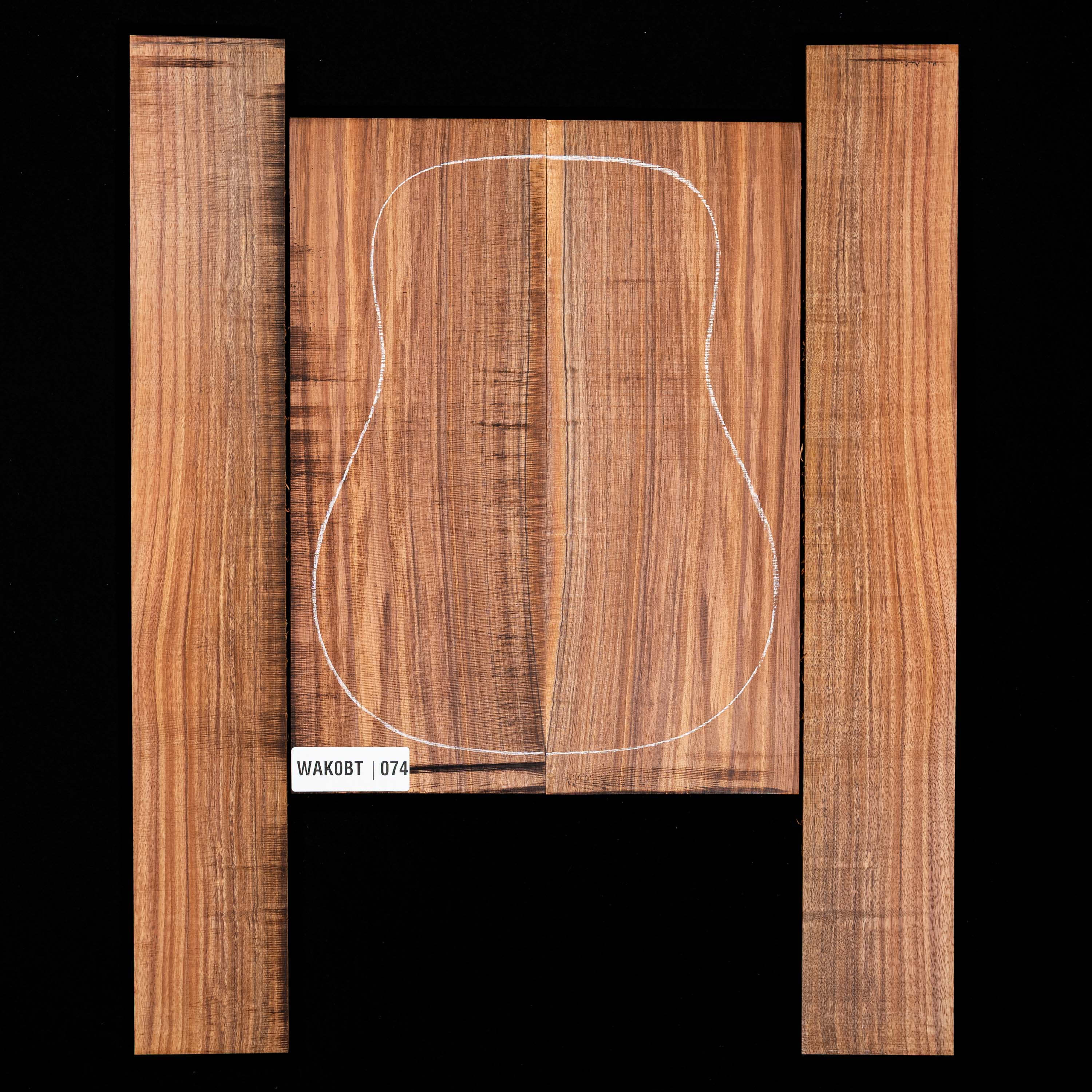 Koa Back + Side Set - 074