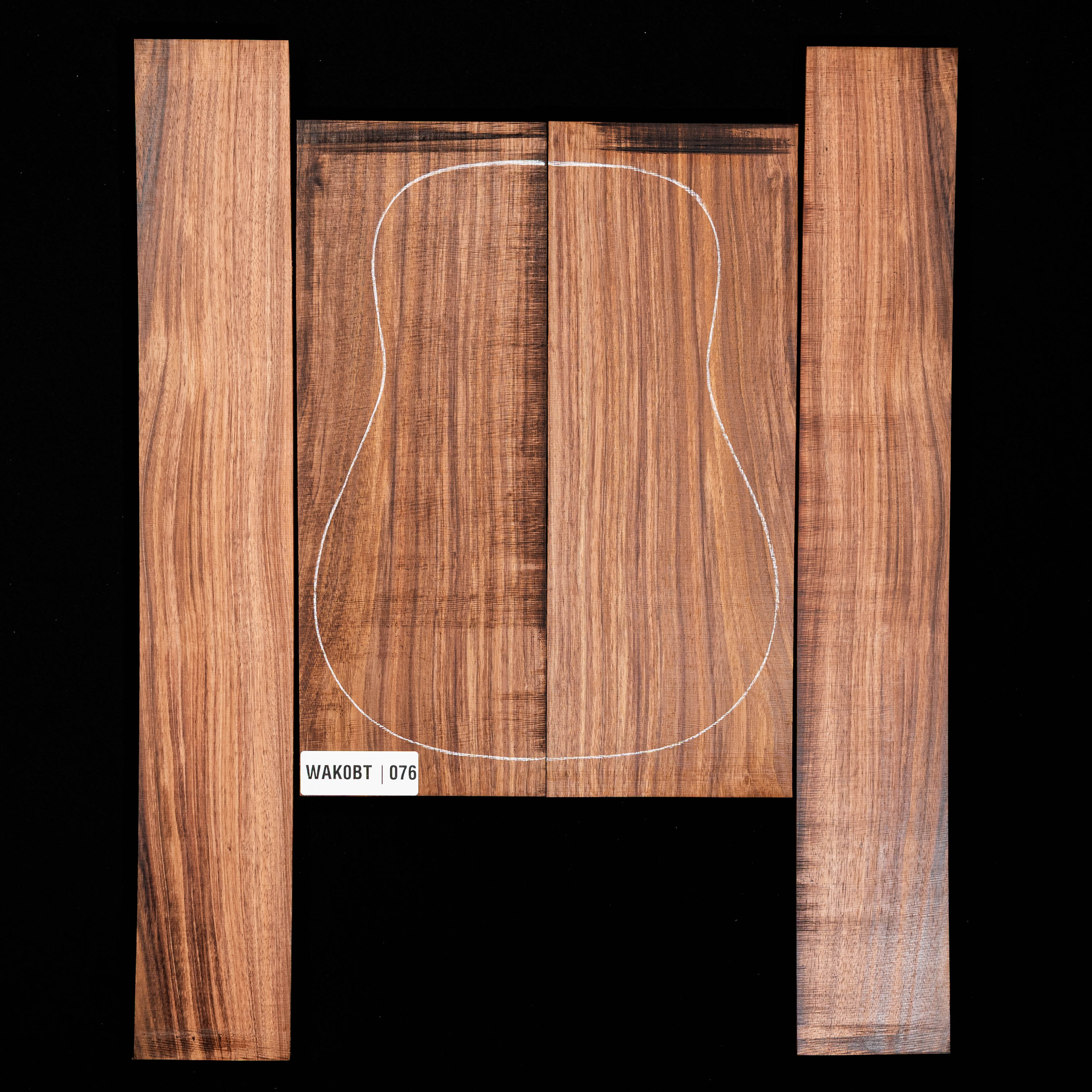 Koa Back + Side Set - 076