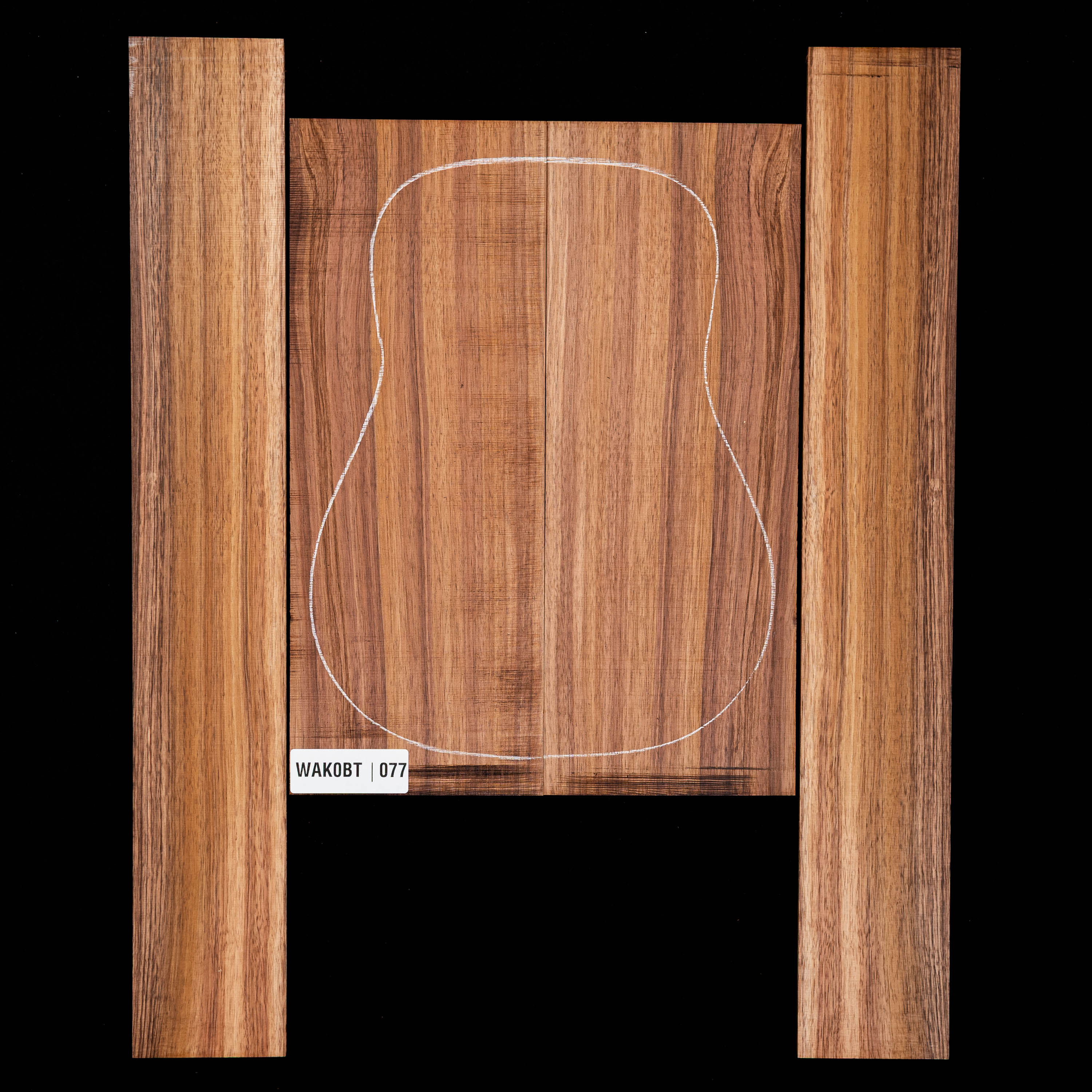 Koa Back + Side Set - 077