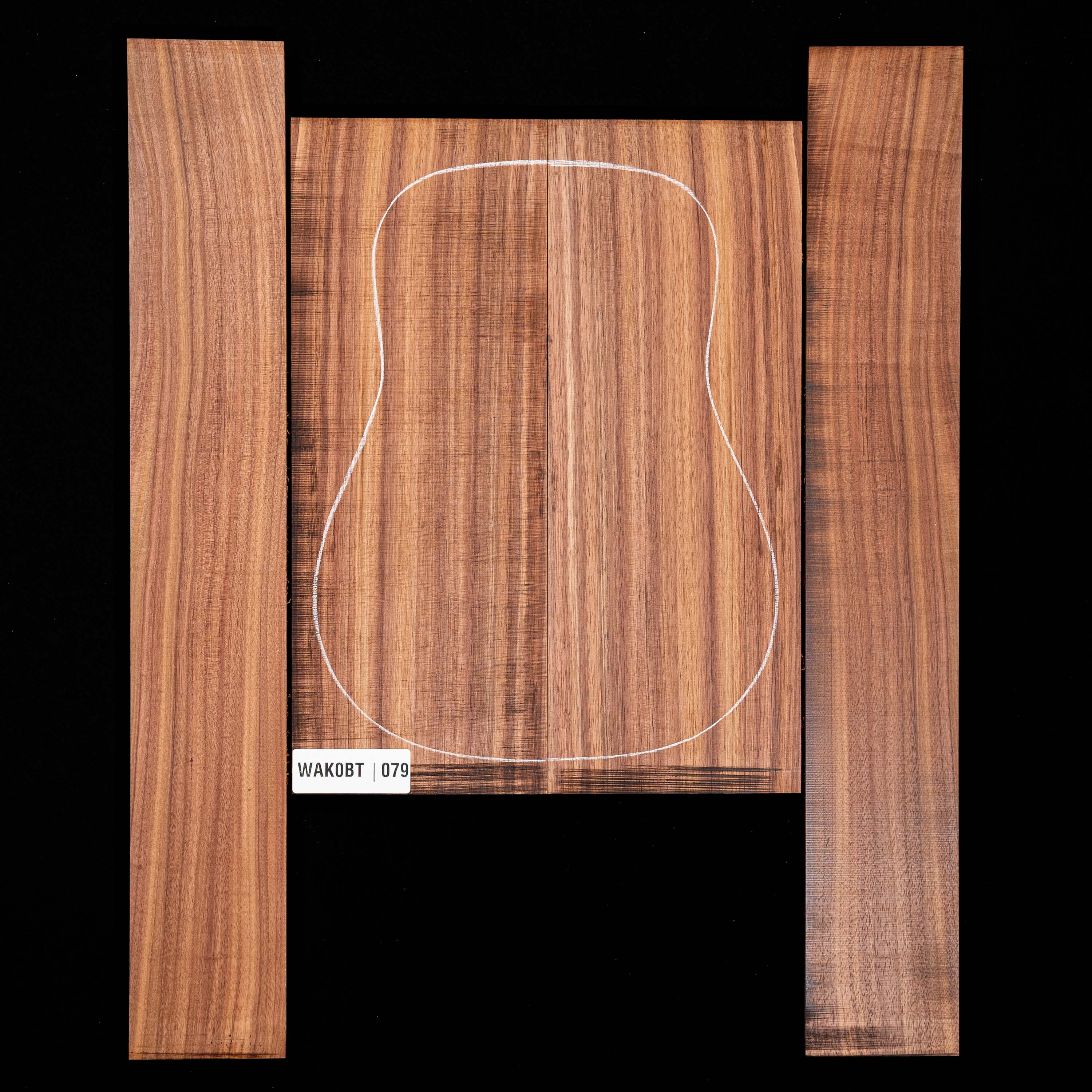 Koa Back + Side Set - 079