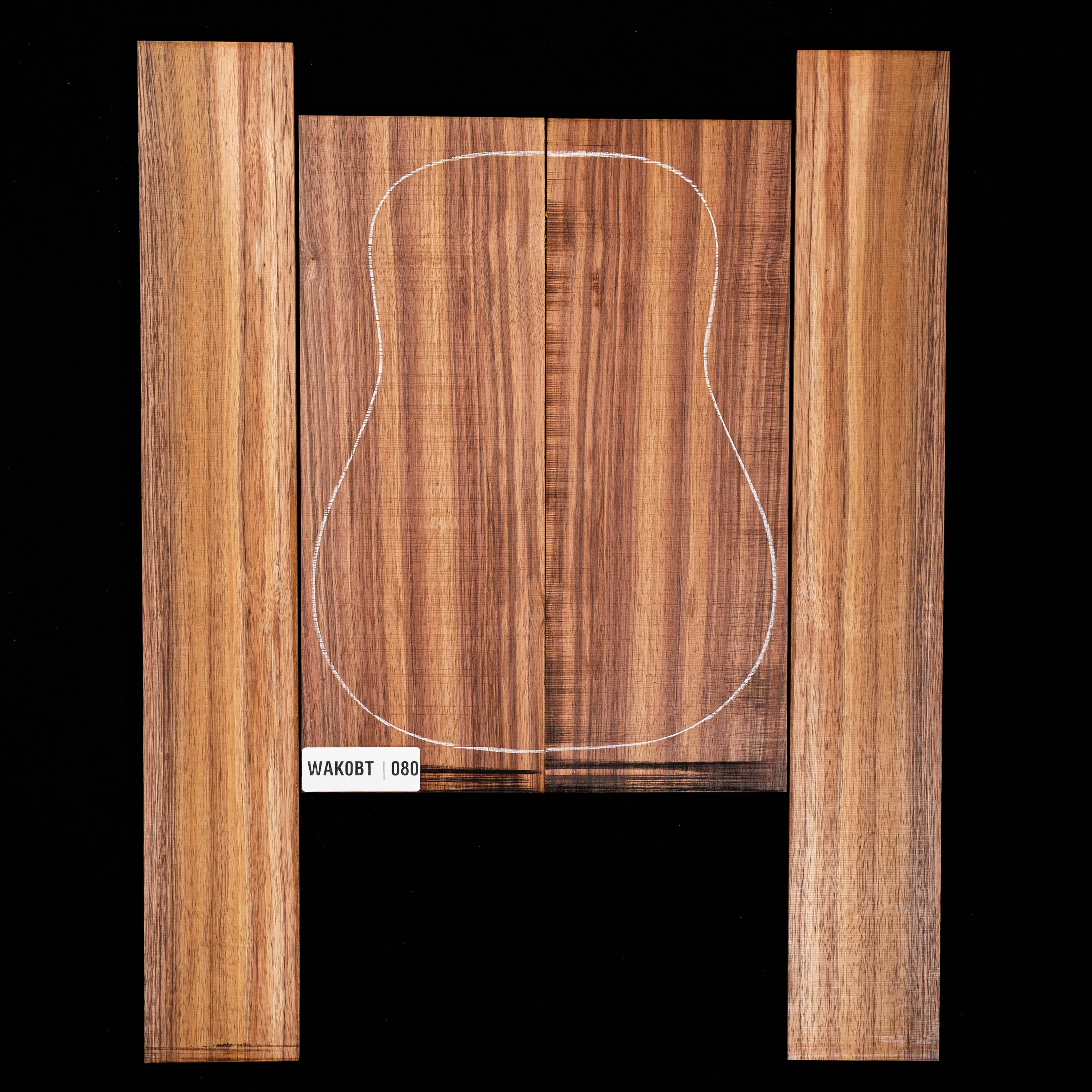 Koa Back + Side Set - 080