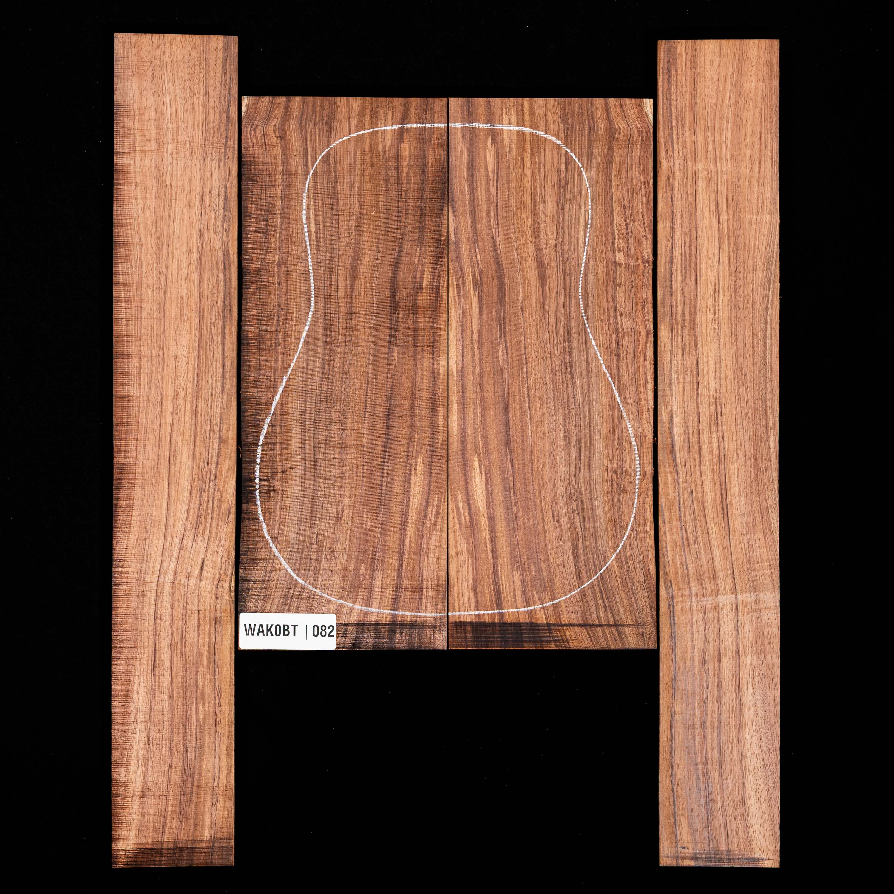 Koa Back + Side Set - 082