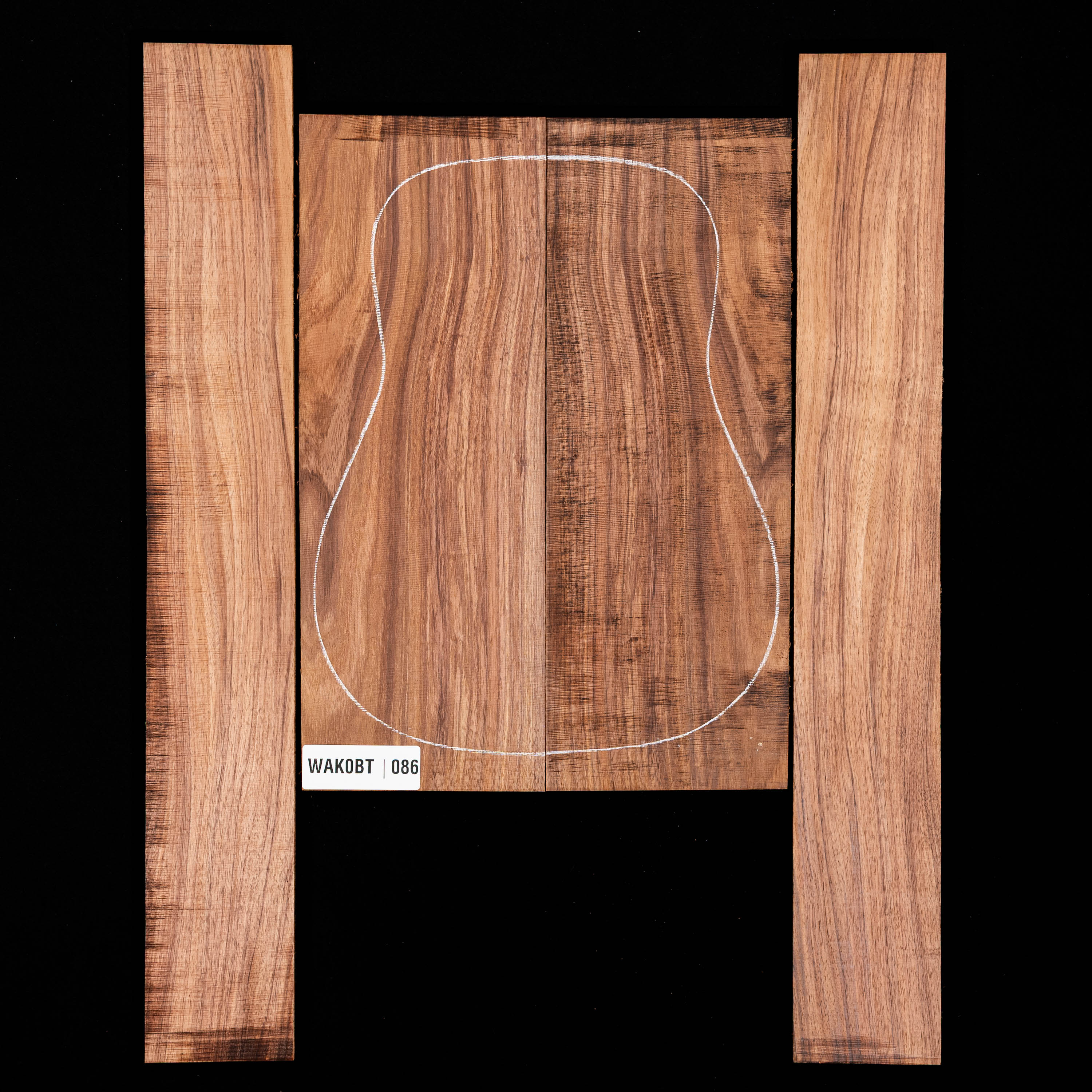 Koa Back + Side Set - 086