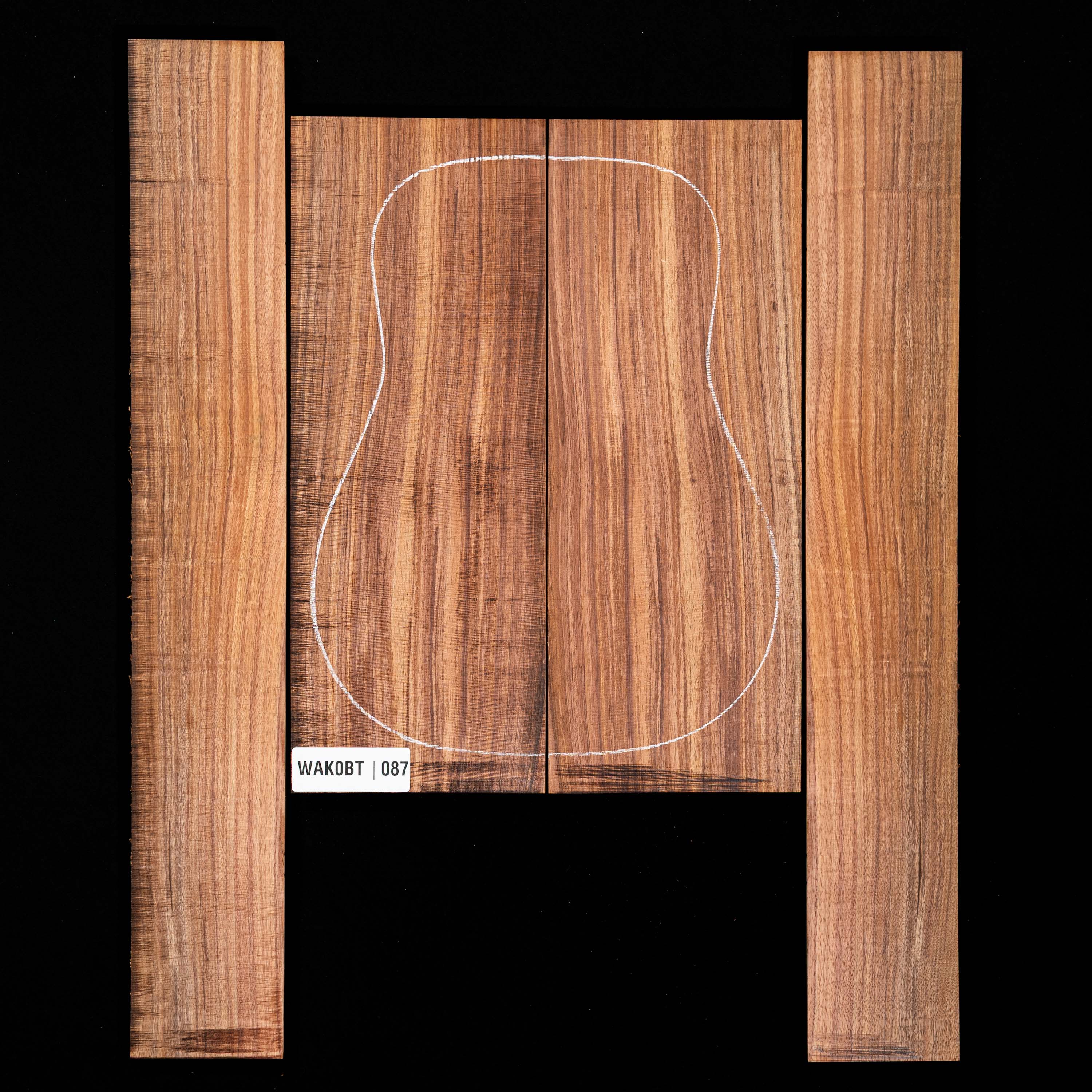 Koa Back + Side Set - 087