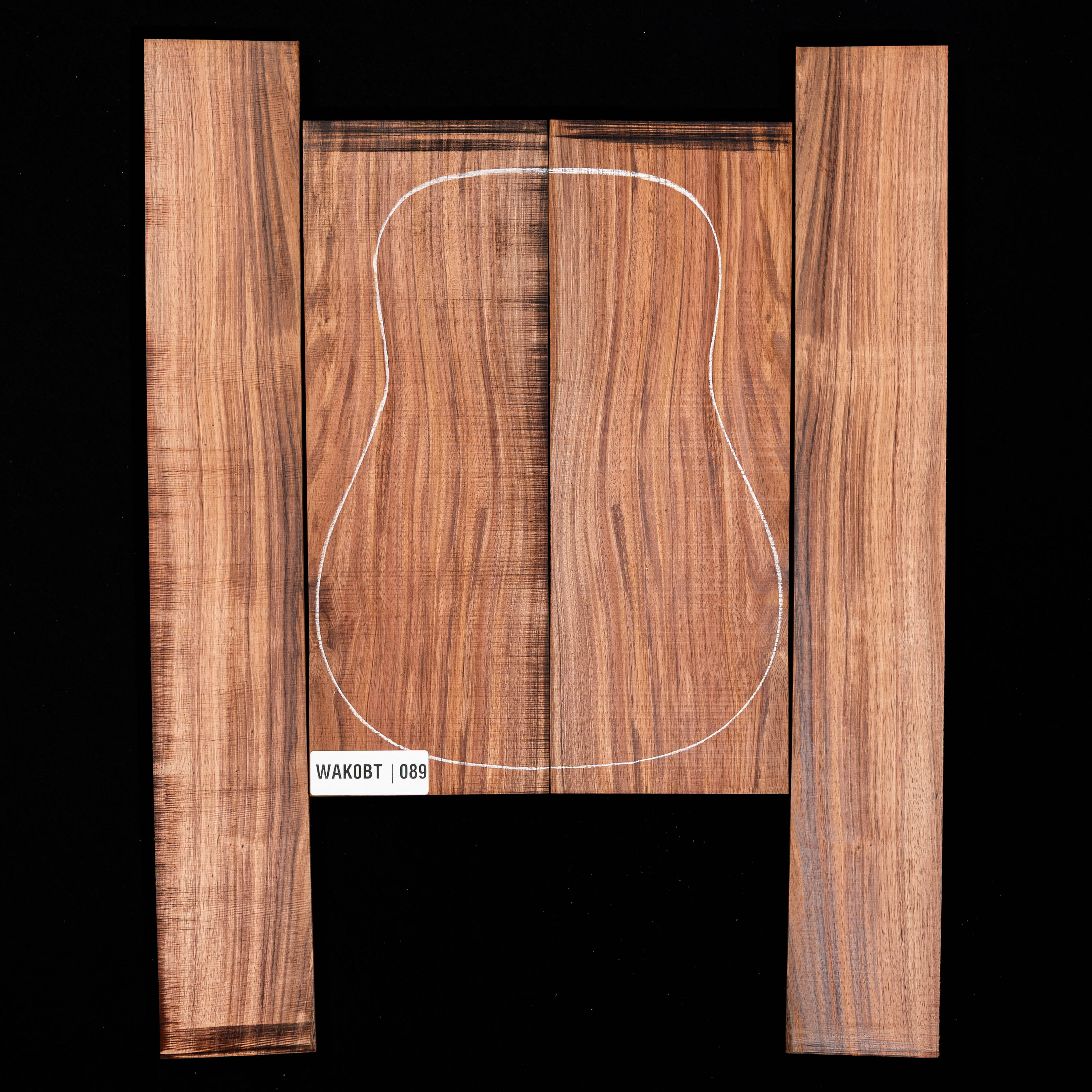 Koa Back + Side Set - 089