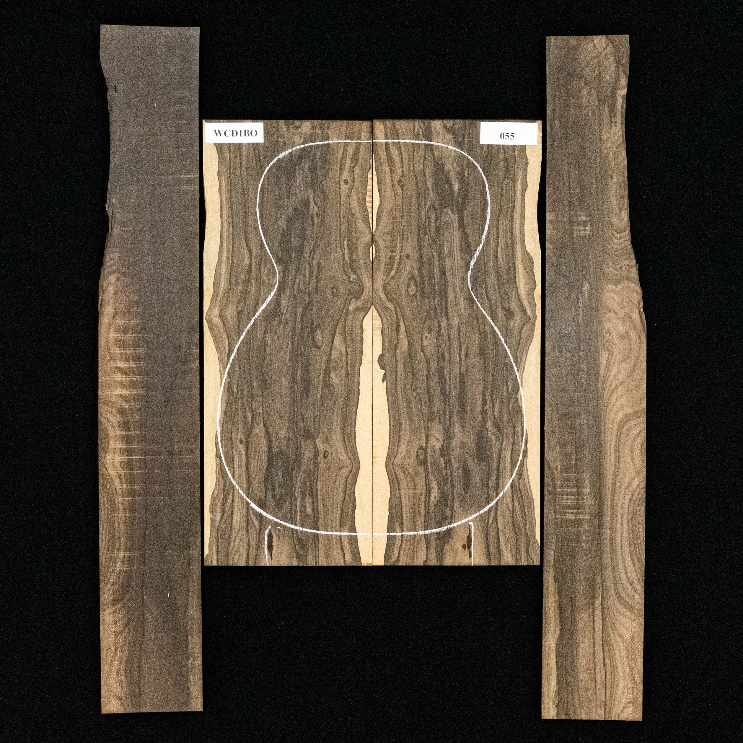 Ziricote Back + Side Set 055 StewMac