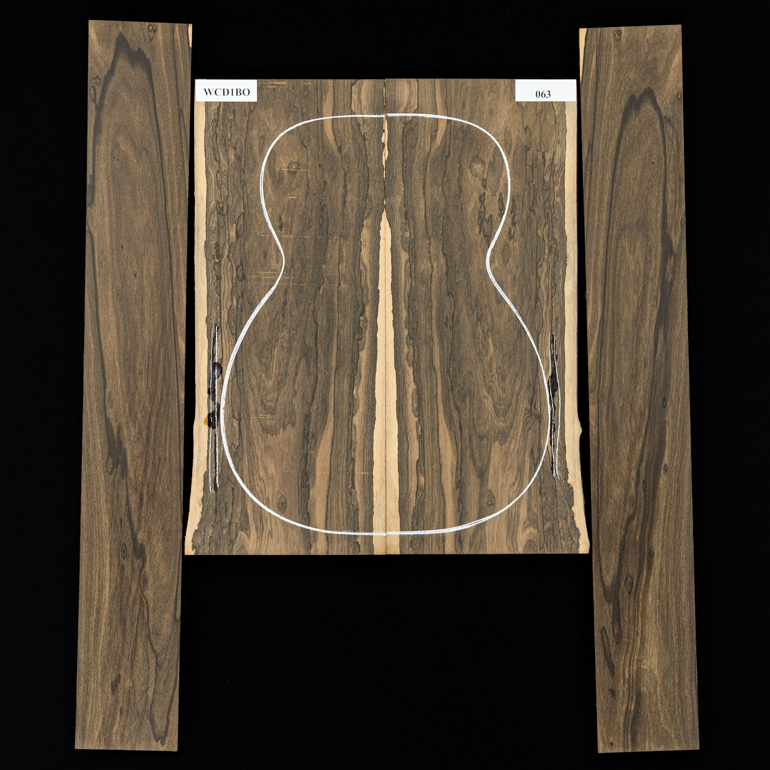 Ziricote Back + Side Set 063 StewMac