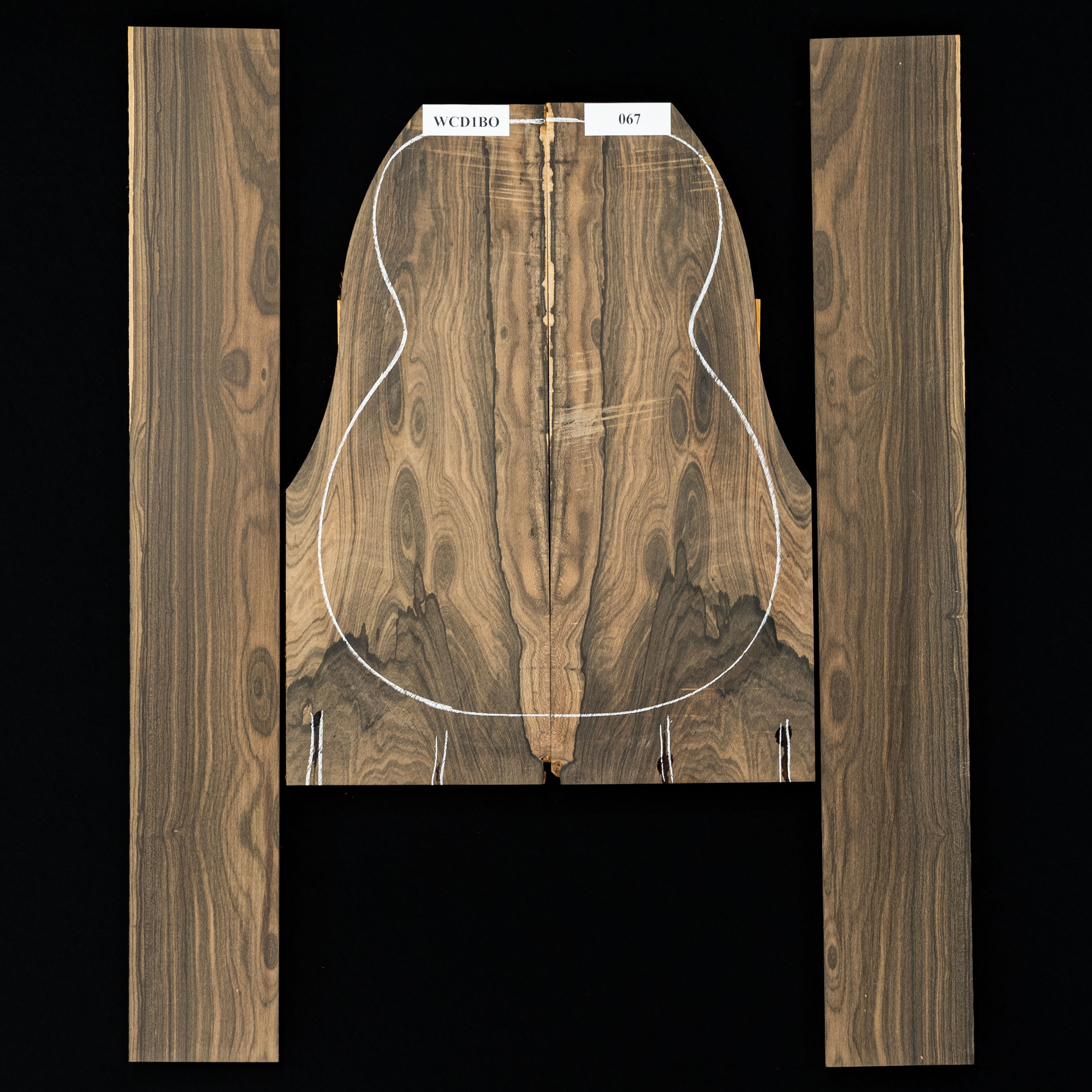 Ziricote Back + Side Set 067 StewMac