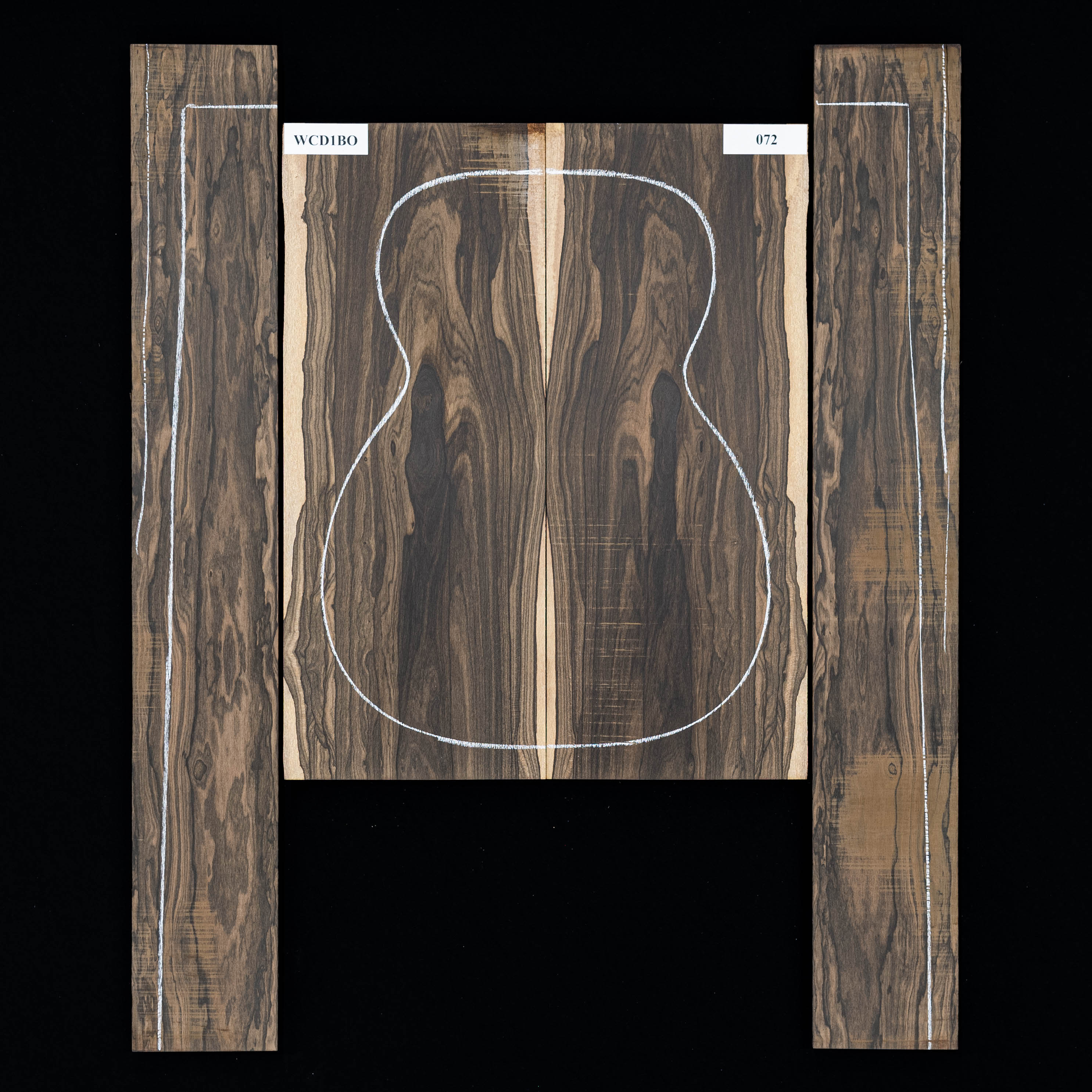 Ziricote Back + Side Set 072 StewMac