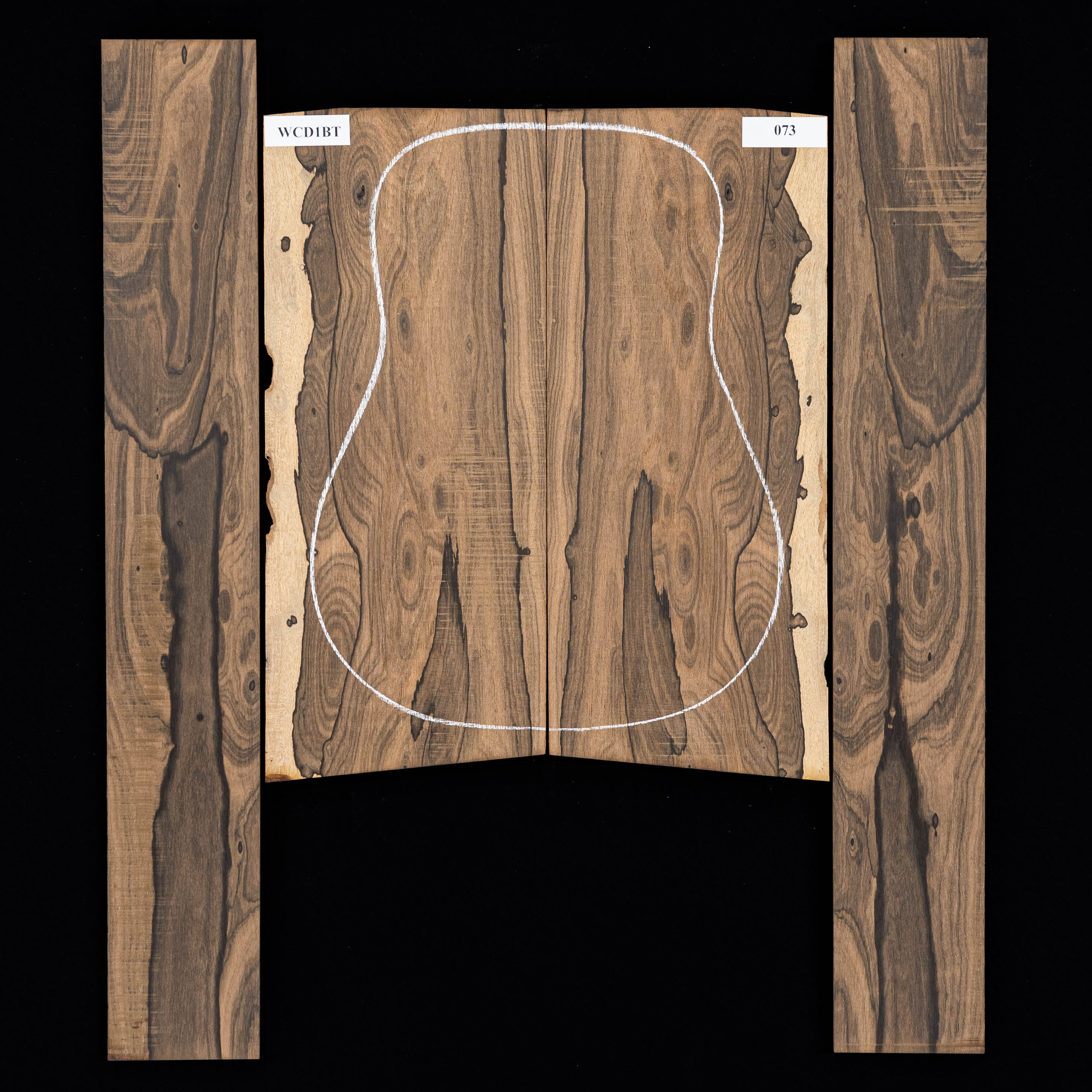 Ziricote Back + Side Set 073 StewMac