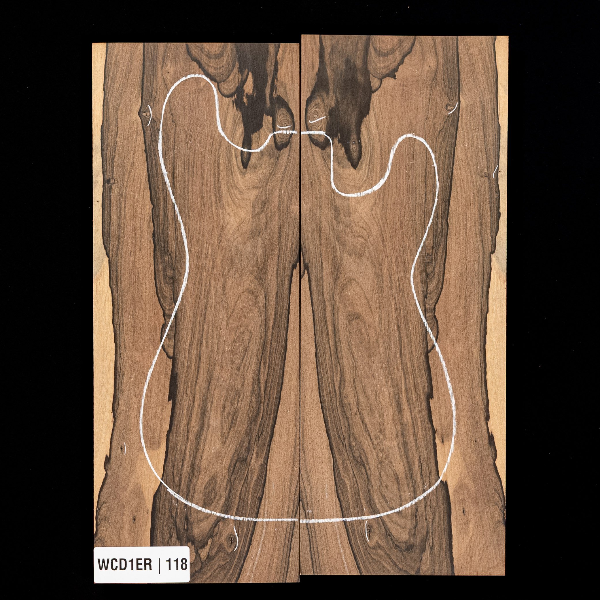 Ziricote Drop Top - 118