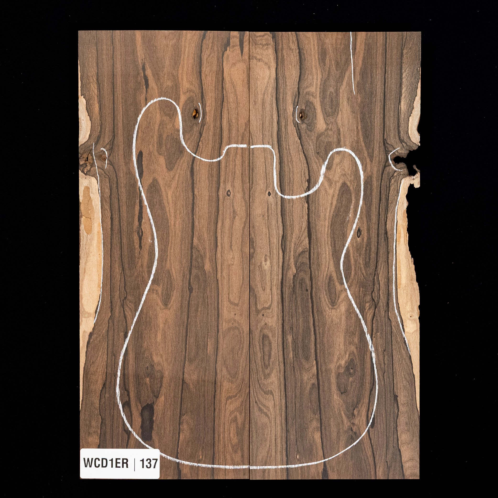 Ziricote Drop Top - 137