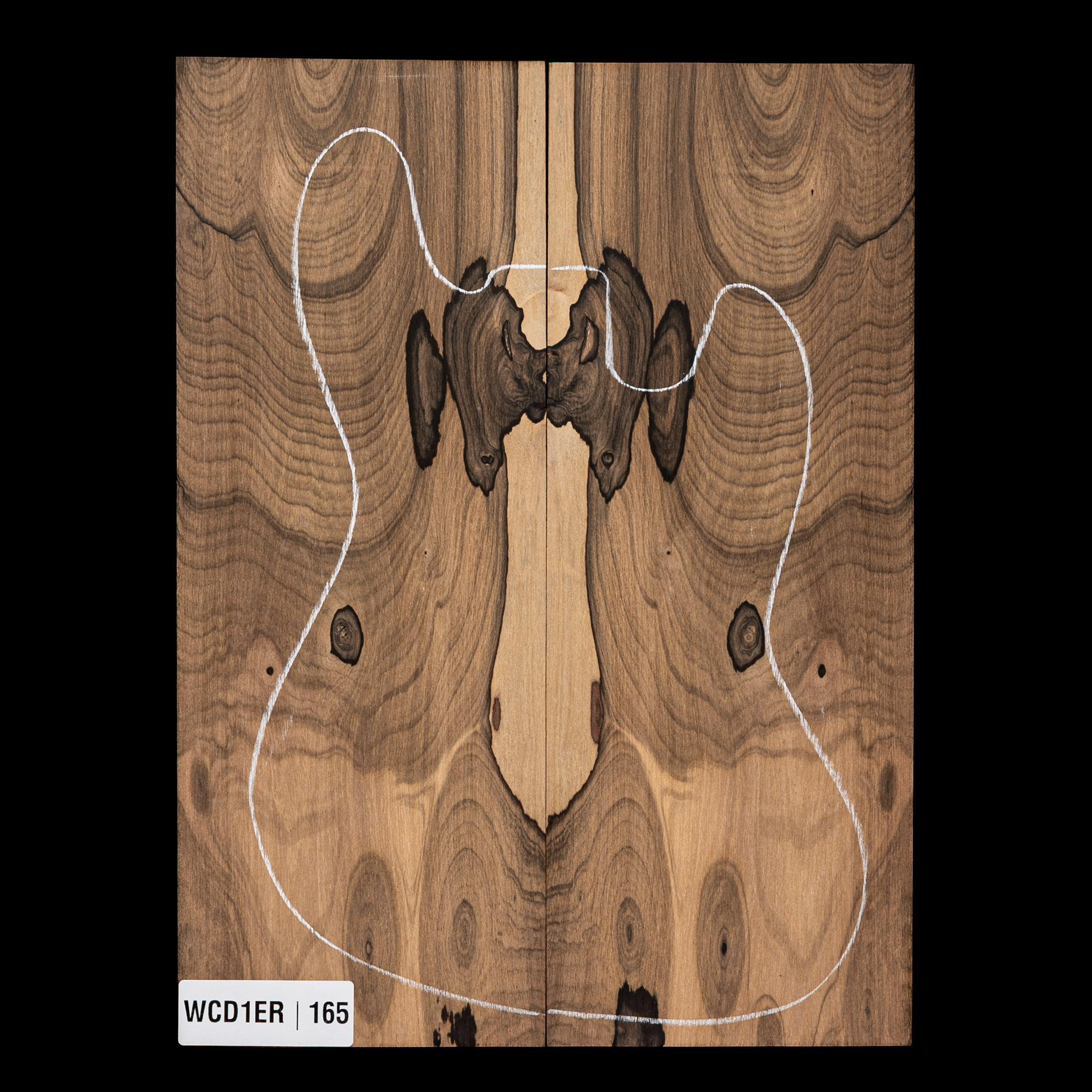 Ziricote Drop Top - 165