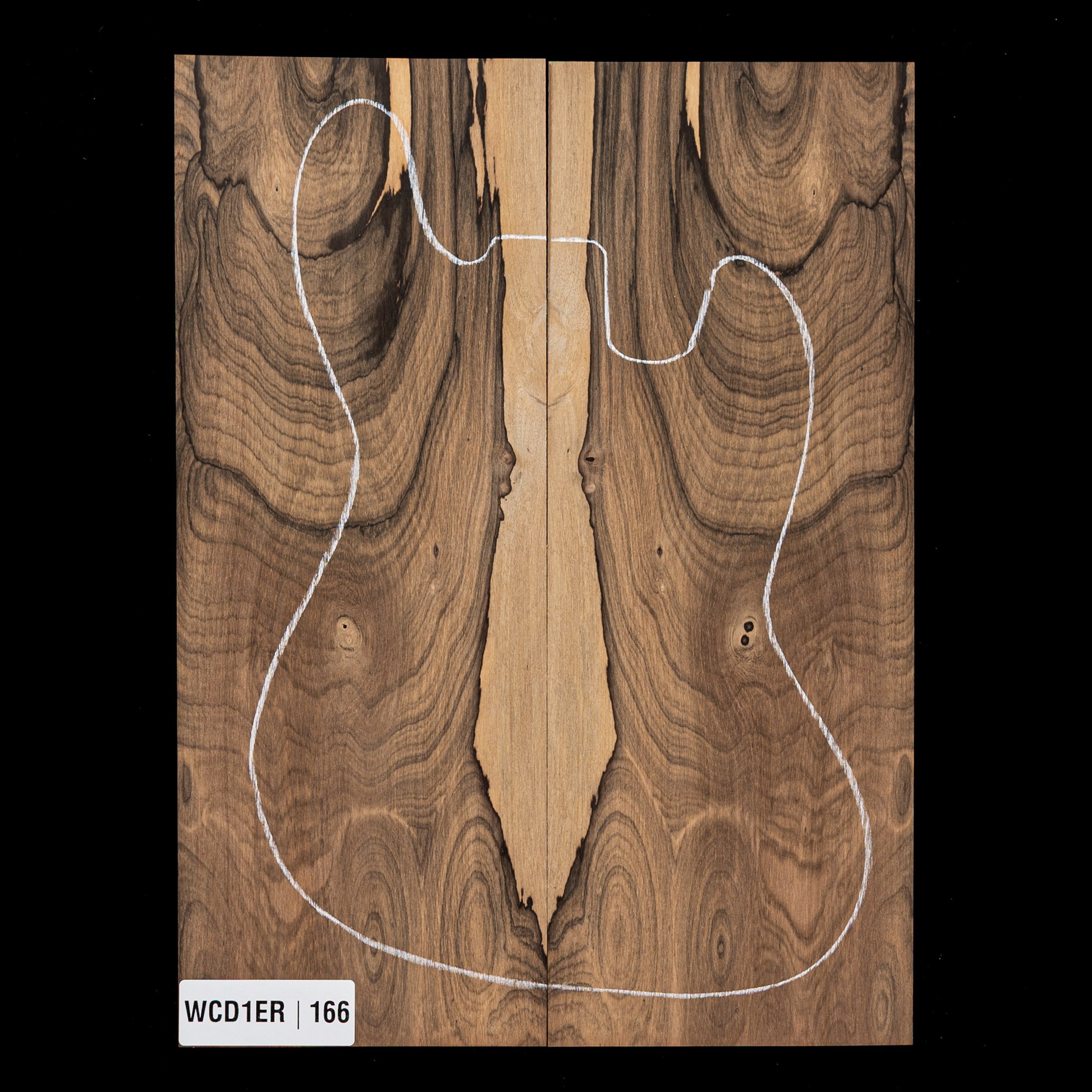 Ziricote Drop Top - 166