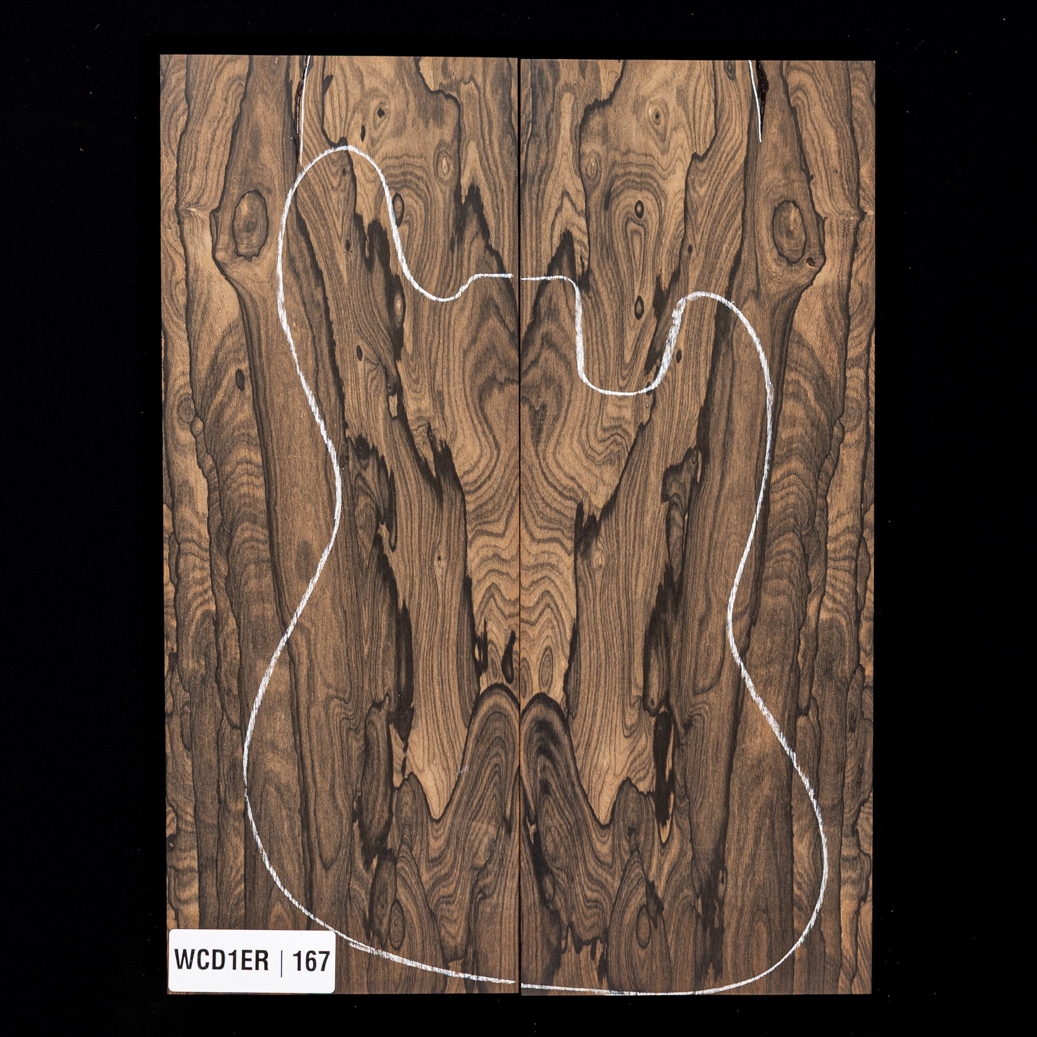 Ziricote Drop Top - 167