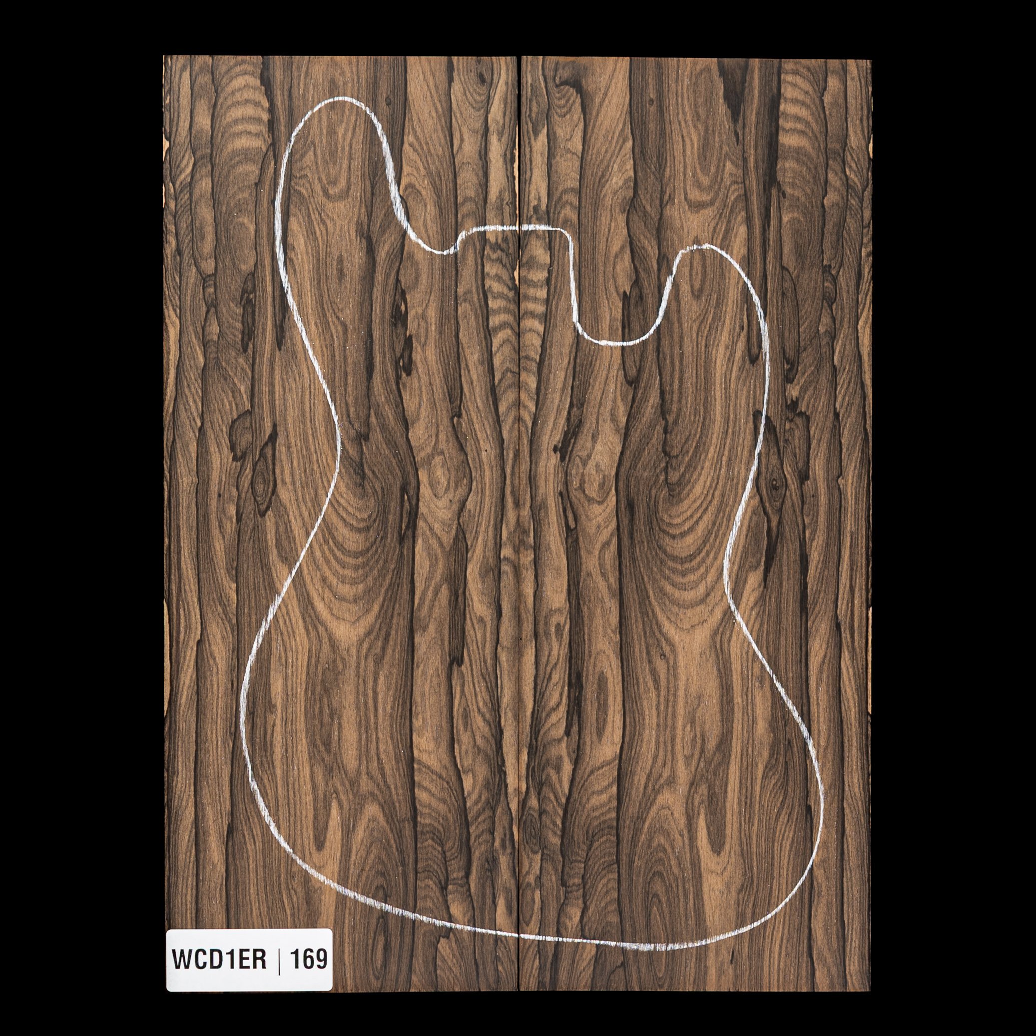 Ziricote Drop Top - 169