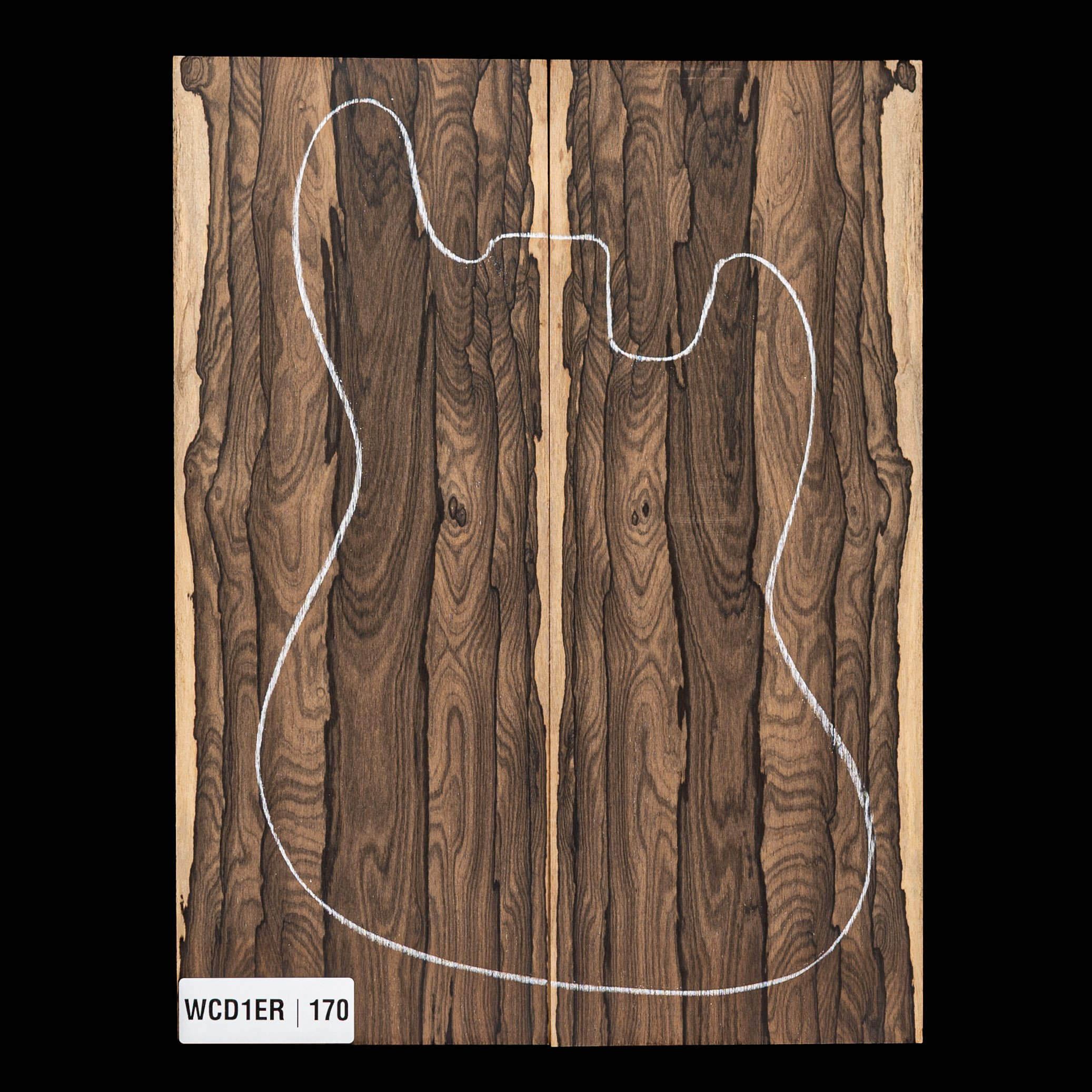 Ziricote Drop Top - 170