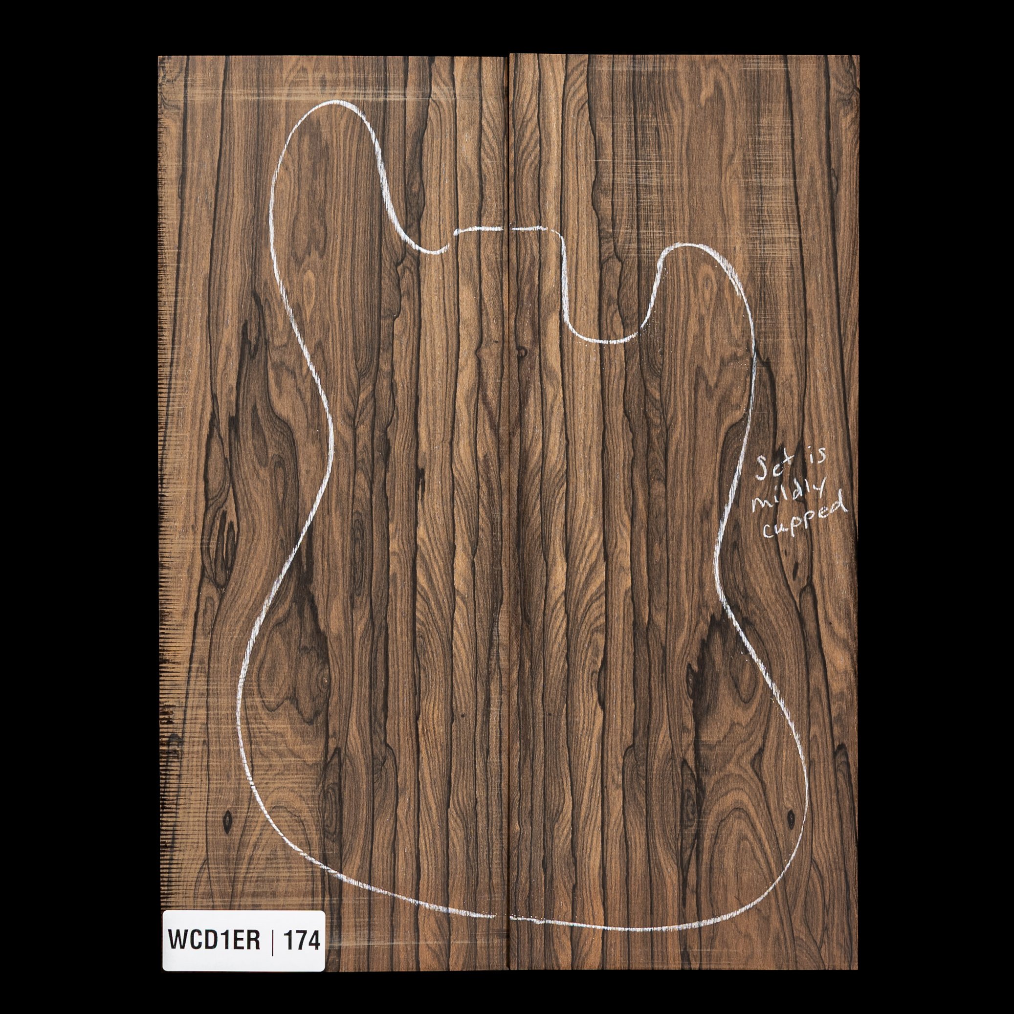 Ziricote Drop Top - 174