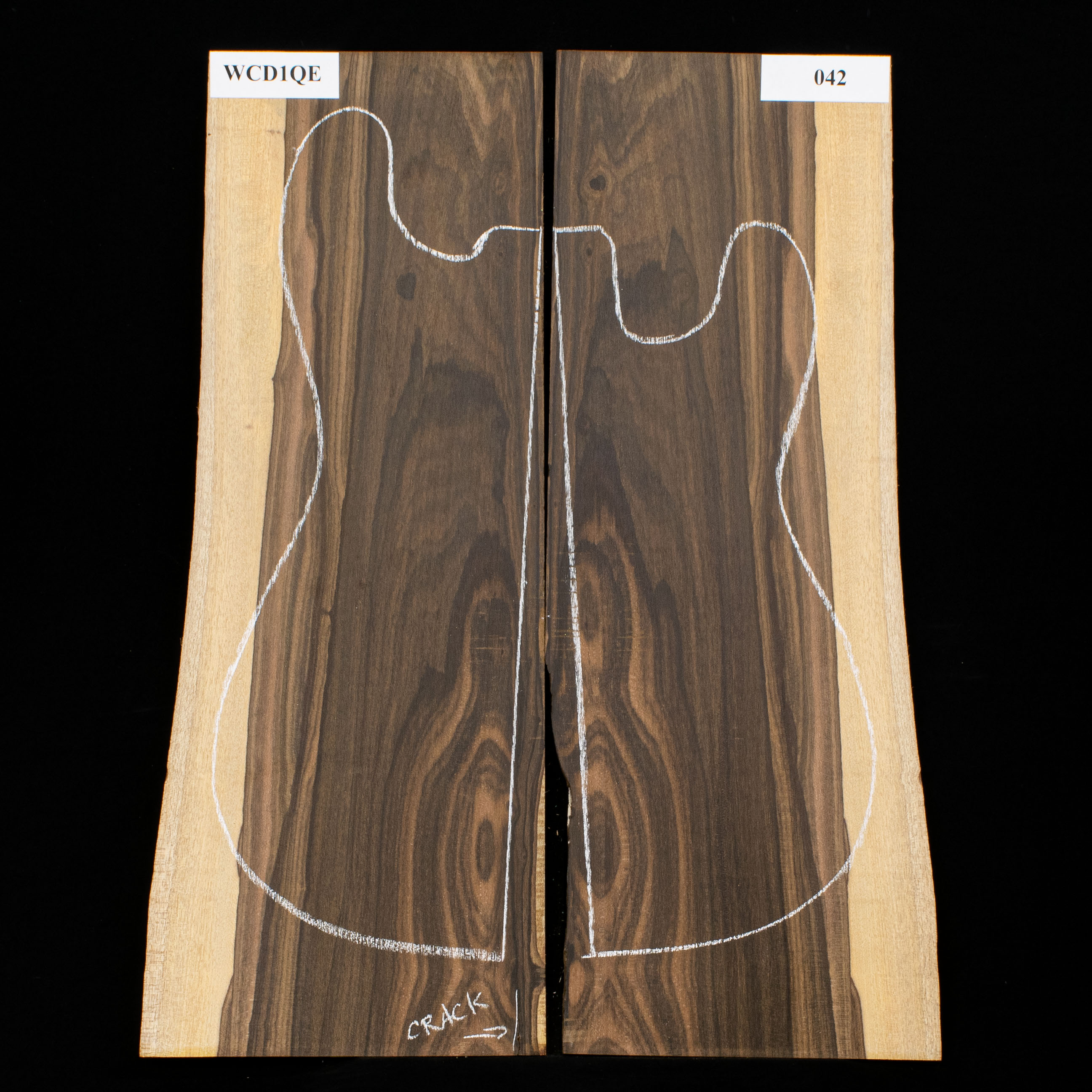 Ziricote Laminated Top 042 StewMac