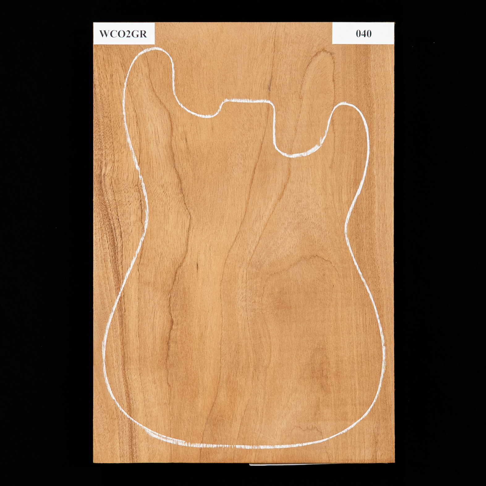 Spanish Cedar Body Blank, 1-Piece (10.2 lb) - 040