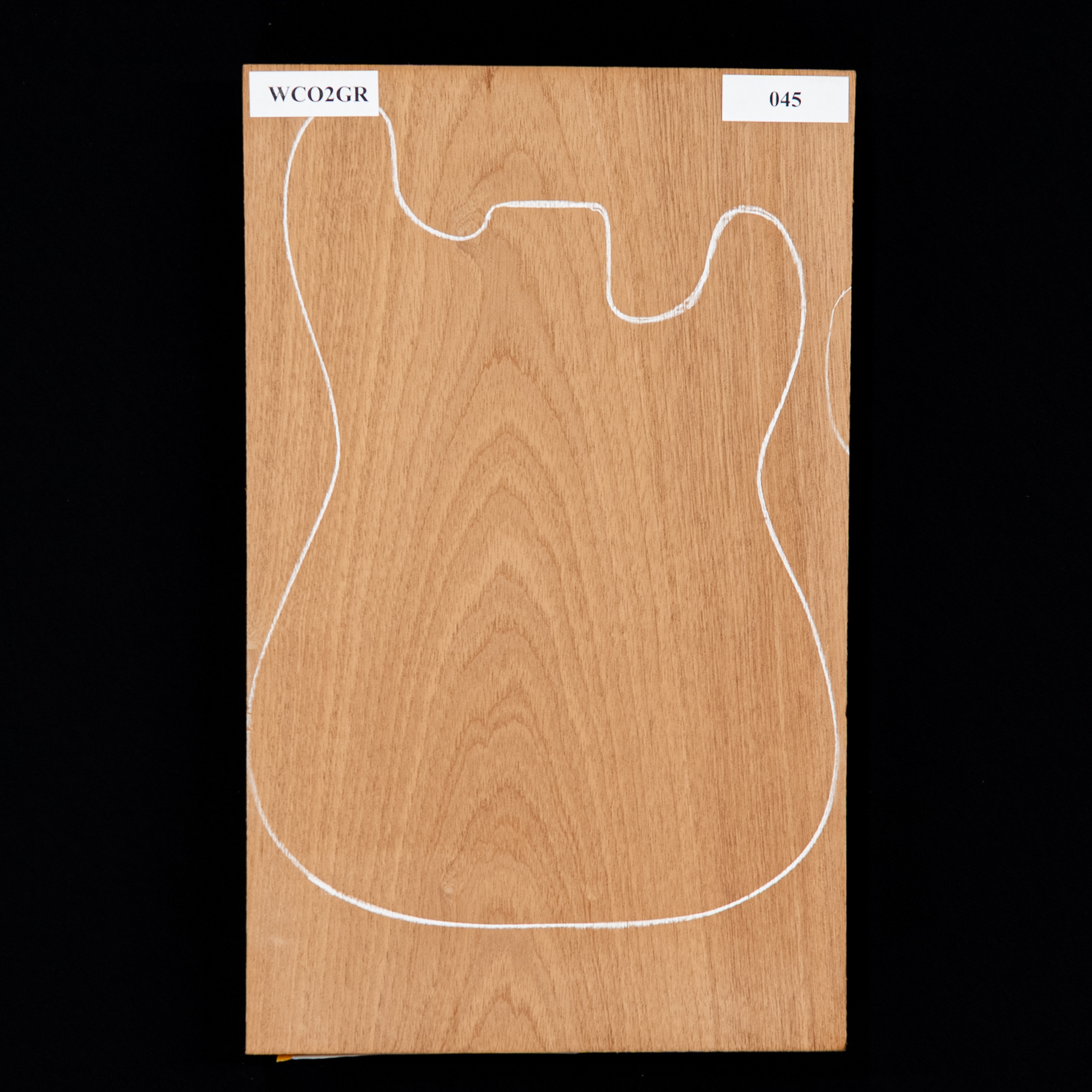 Spanish Cedar Body Blank, 1-Piece (9 lb) - 045