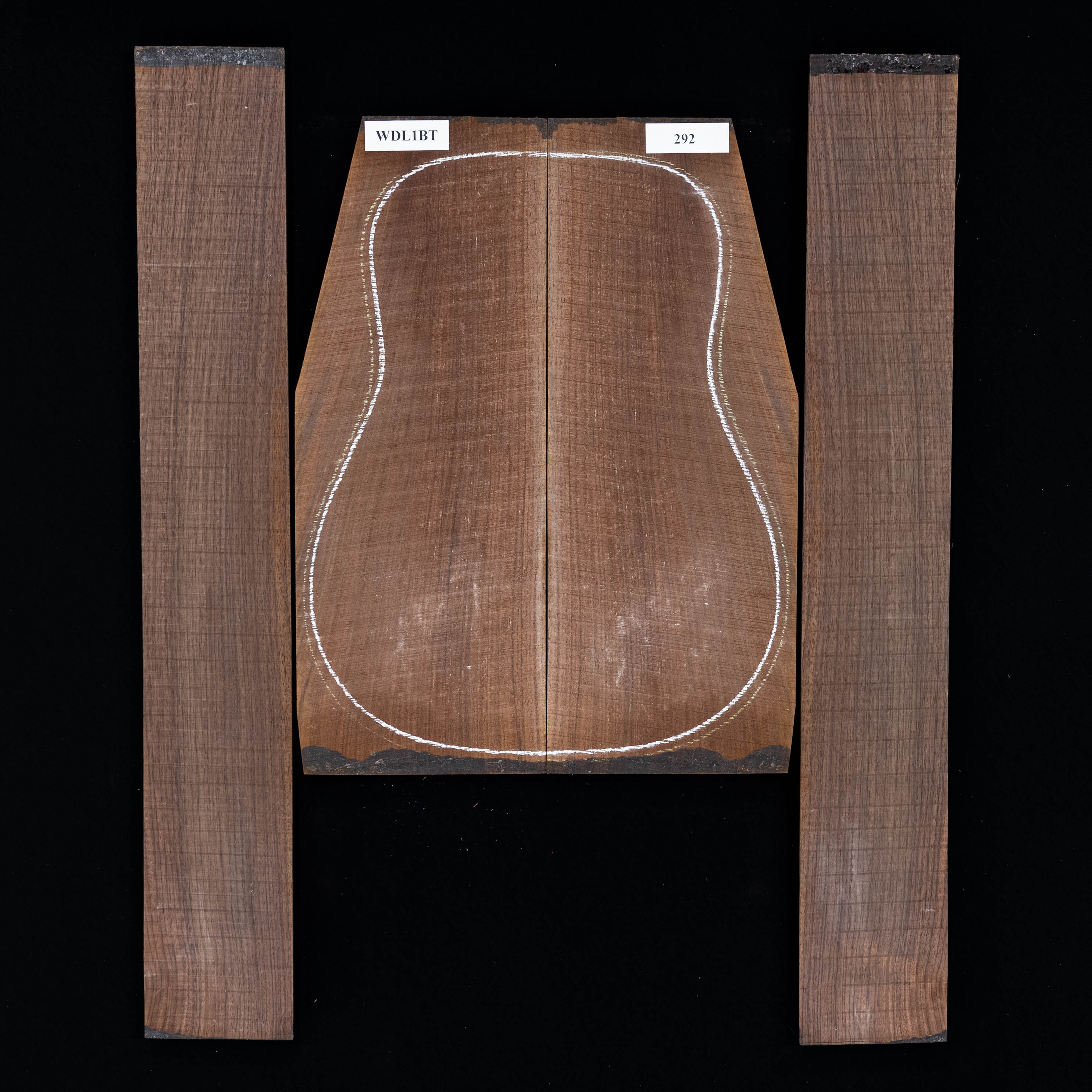 East Indian Rosewood Back + Side Set - 292 East Indian Rosewood Back + Side Set - 292