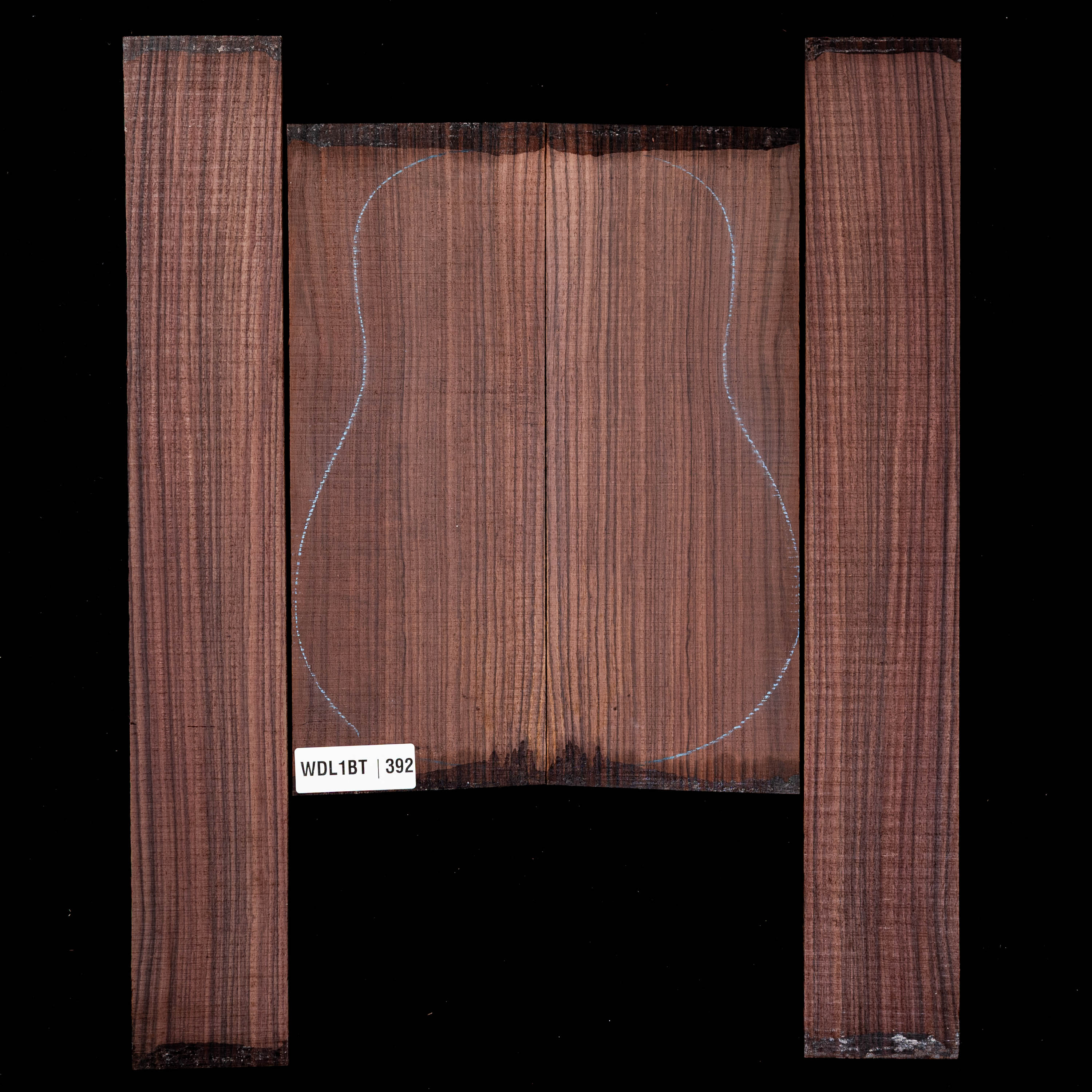 East Indian Rosewood Back + Side Set - 392