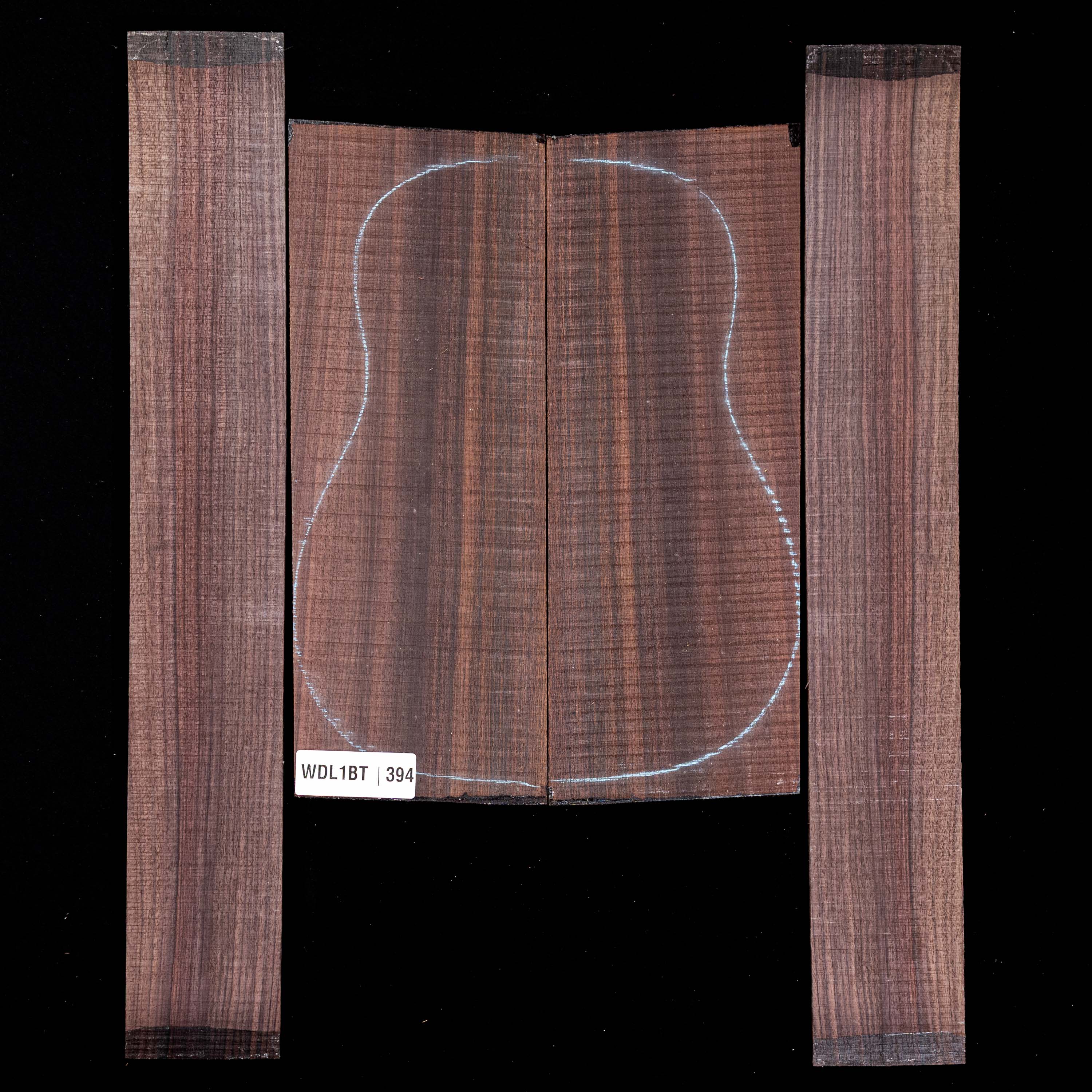 East Indian Rosewood Back + Side Set - 394