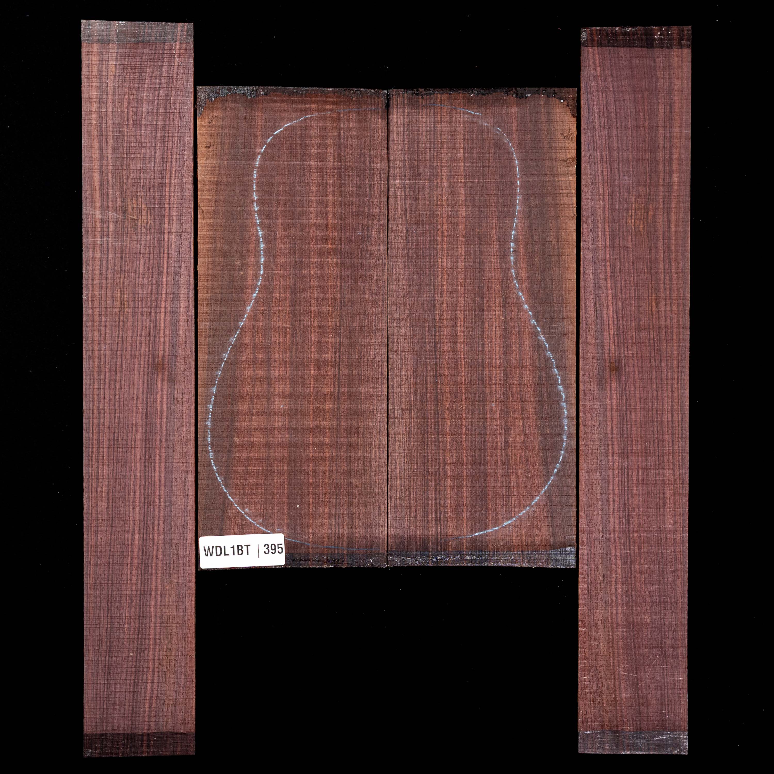 East Indian Rosewood Back + Side Set - 395