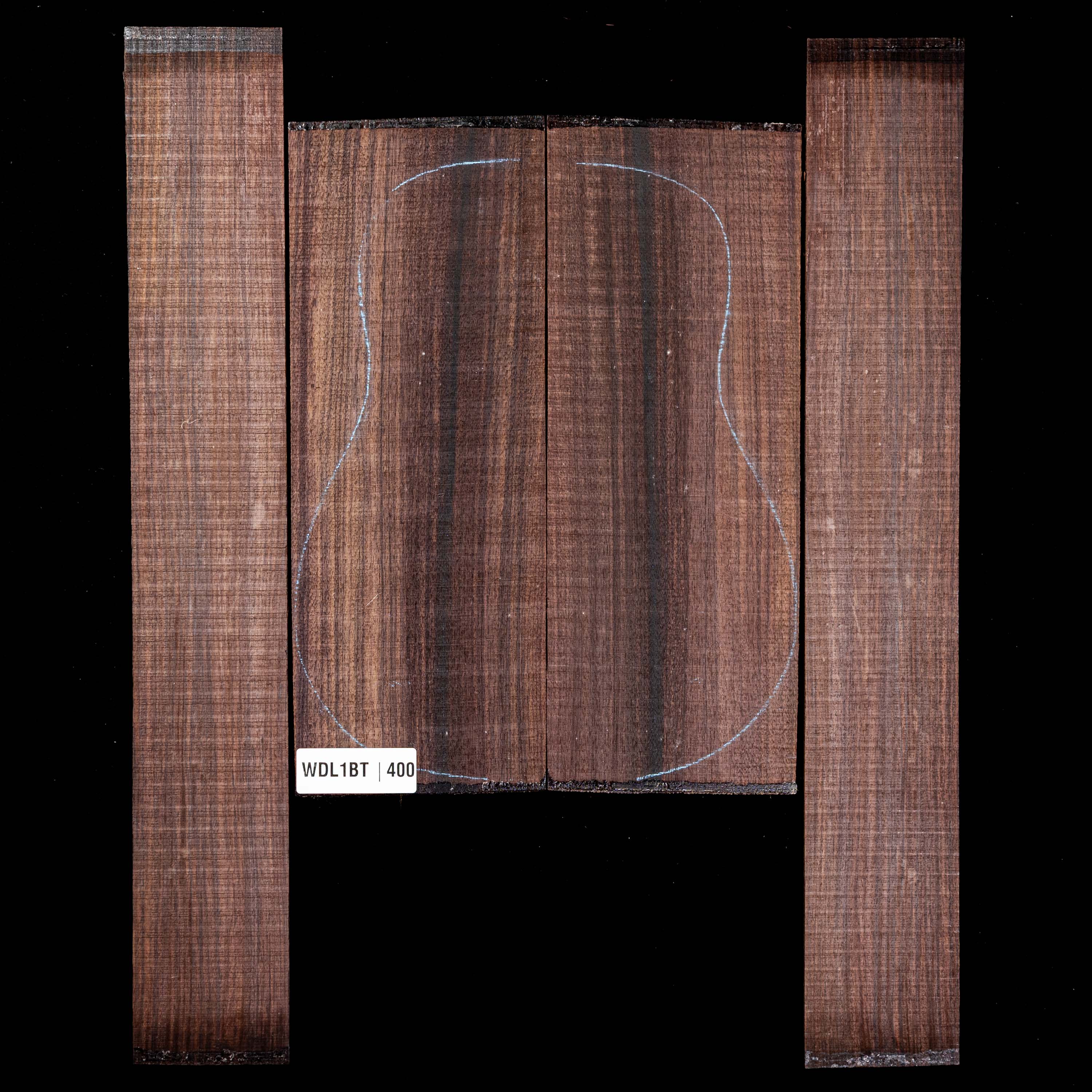 East Indian Rosewood Back + Side Set - 400