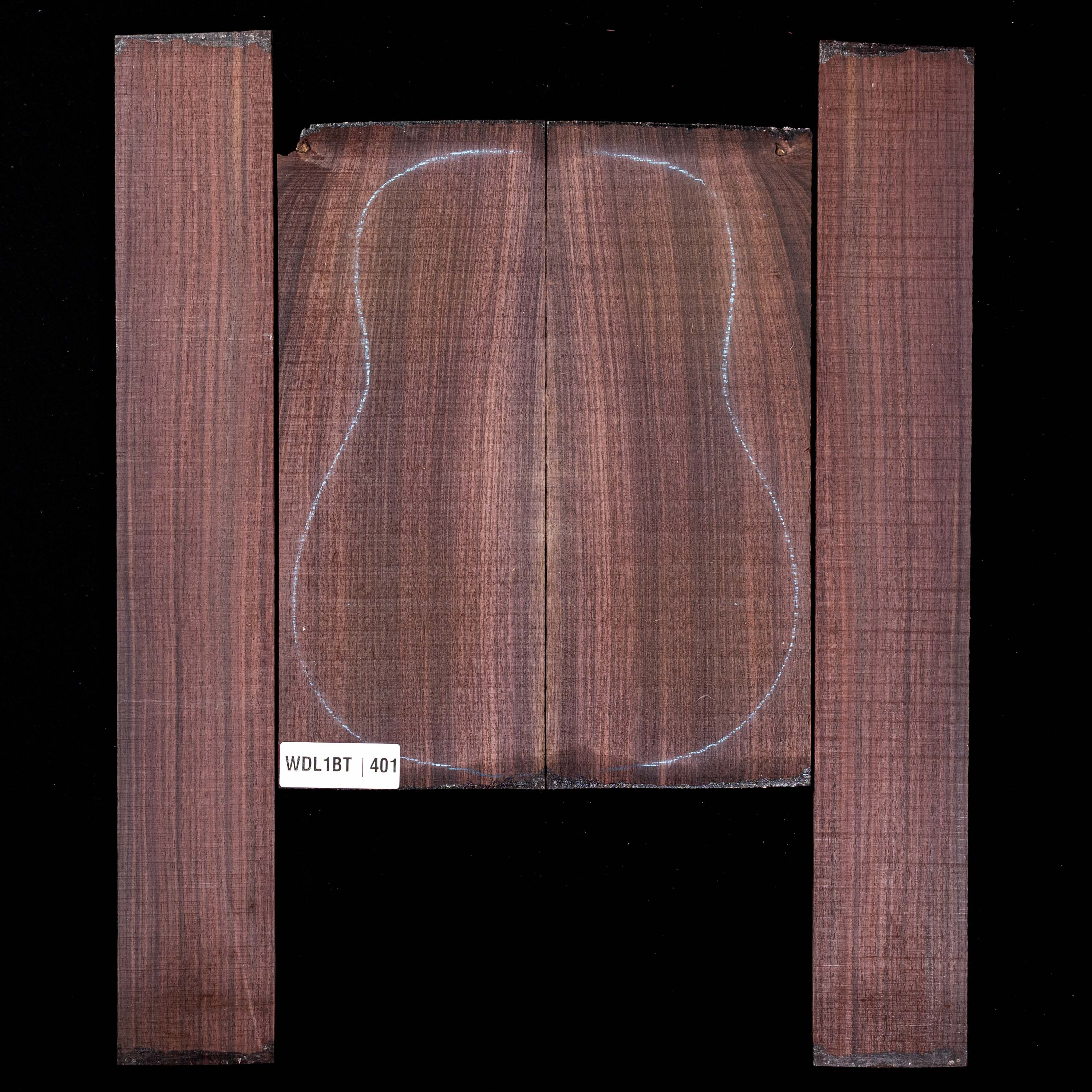 East Indian Rosewood Back + Side Set - 401