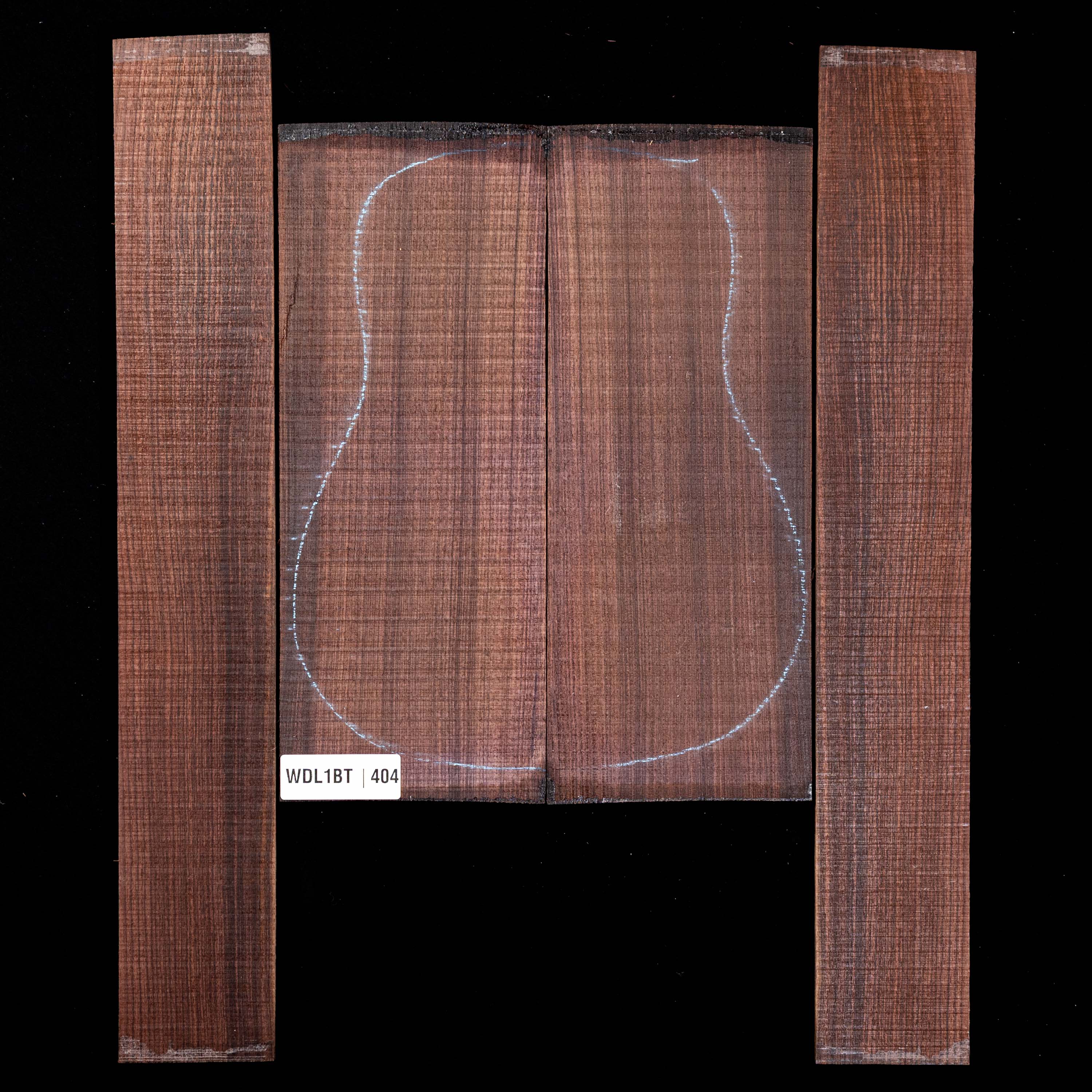 East Indian Rosewood Back + Side Set - 404