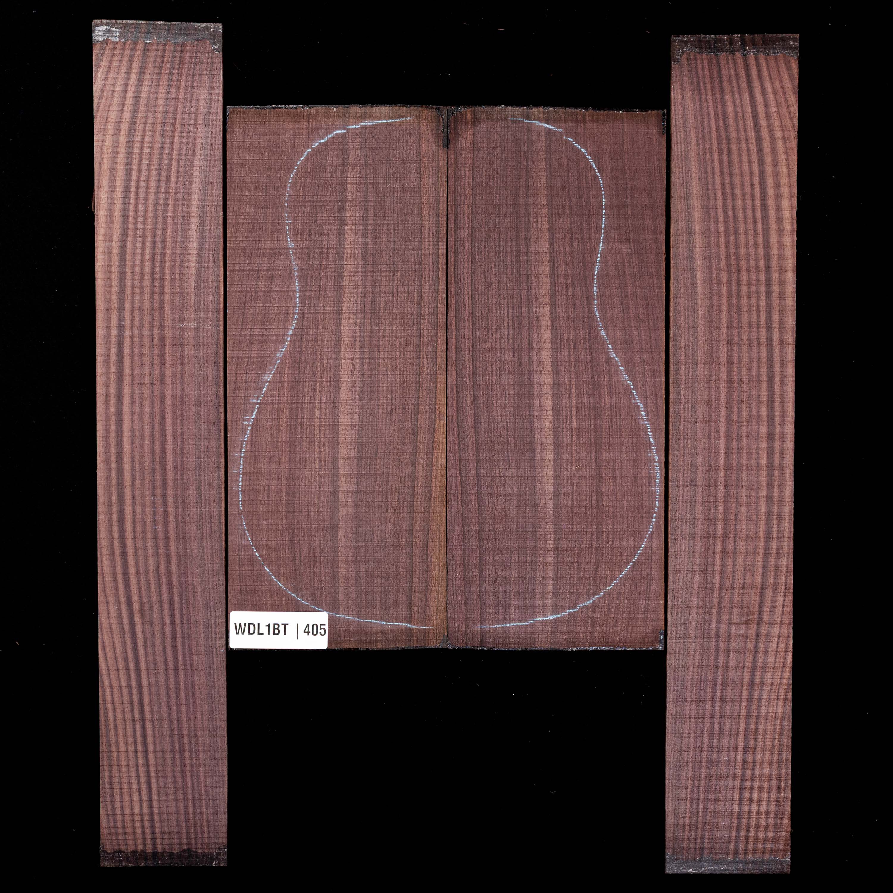 East Indian Rosewood Back + Side Set - 405
